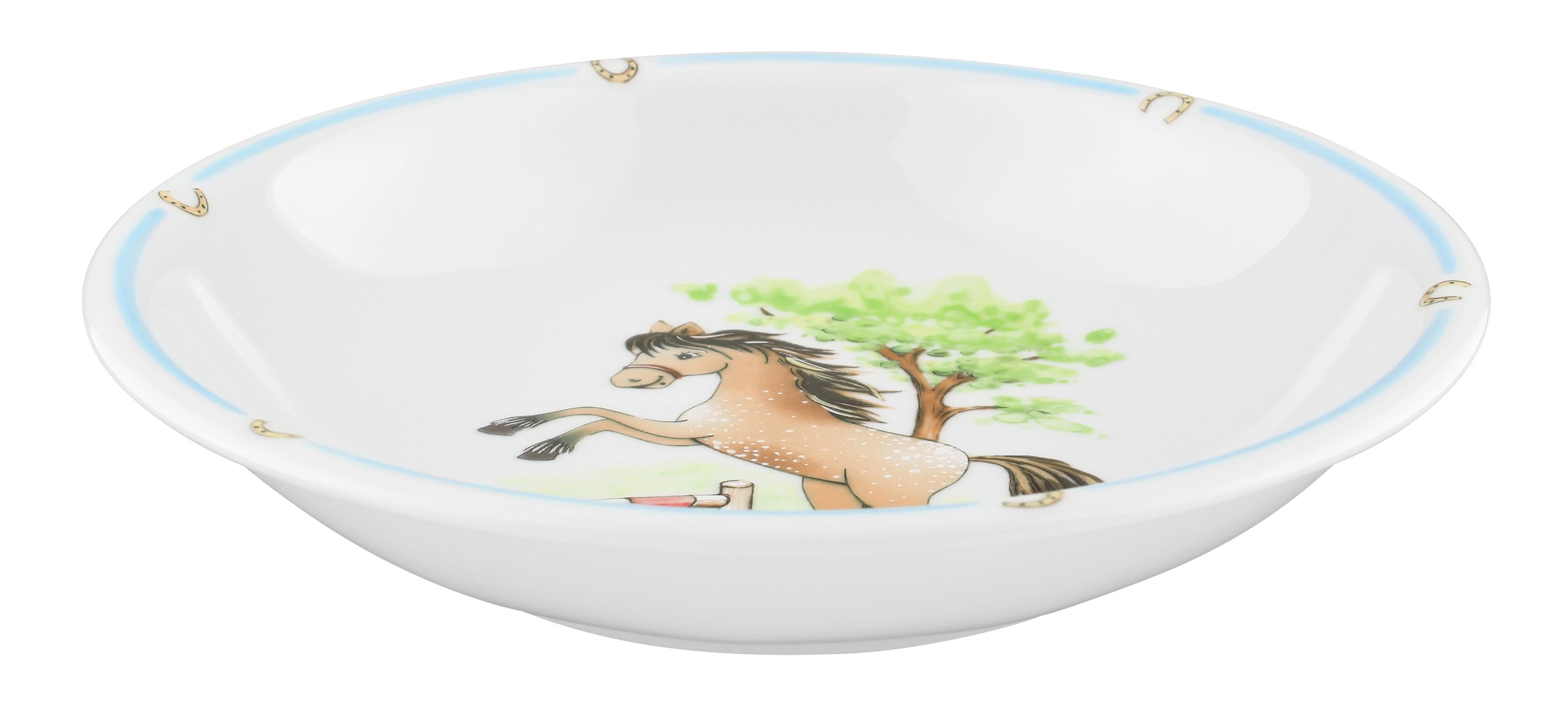 Thumbnail - Seltmann Weiden Suppenteller "Compact - Mein Pony", (1 St.), rund 20 cm