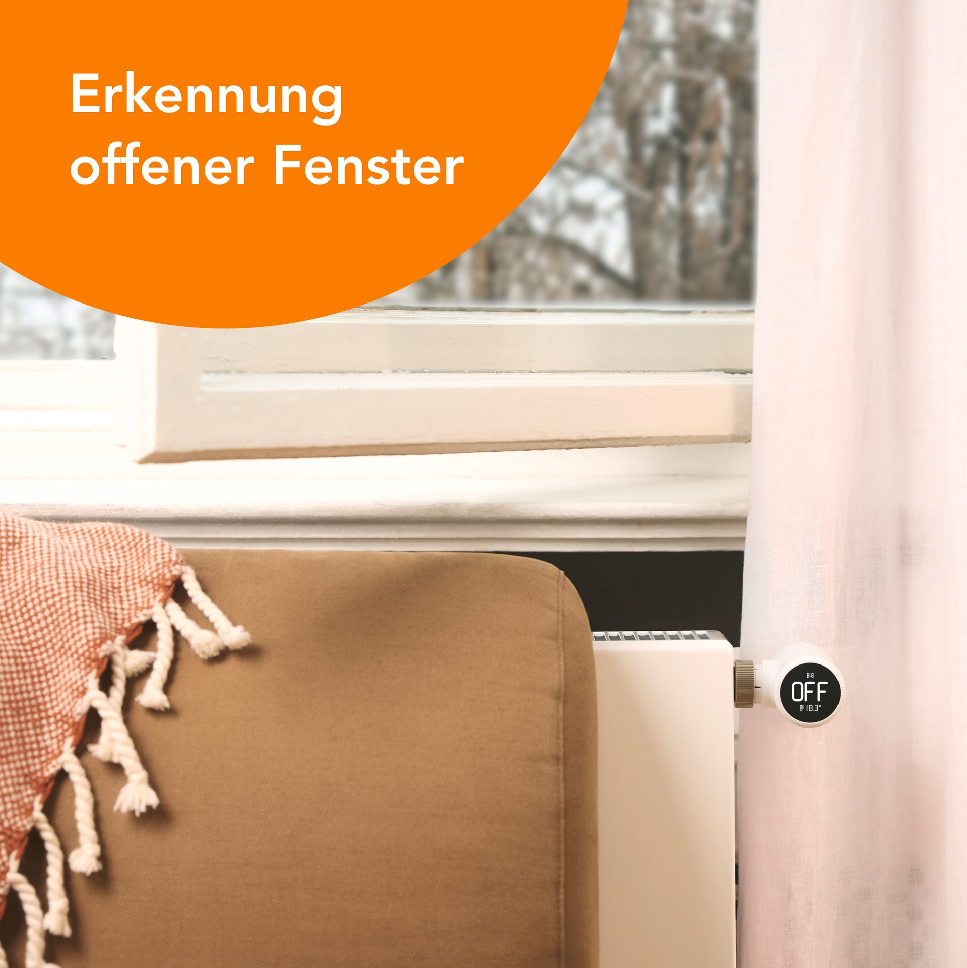 Tado Heizkörperthermostat »Smartes Heizkörperthermostat X - Quattro Pack«