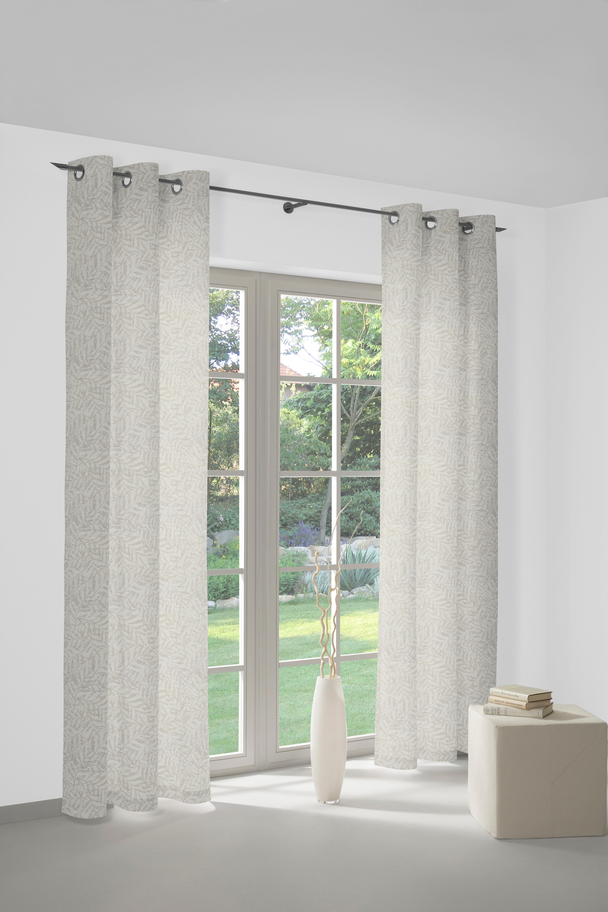 Wirth Vorhang "Gospic" Ösen 1 Stk. tlg. günstig online kaufen