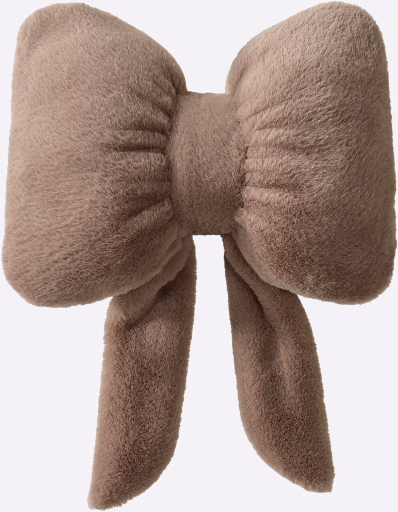 Kopfkissen, braun, B:40cm L:32cm, 100% Polyester, Kopfkissen