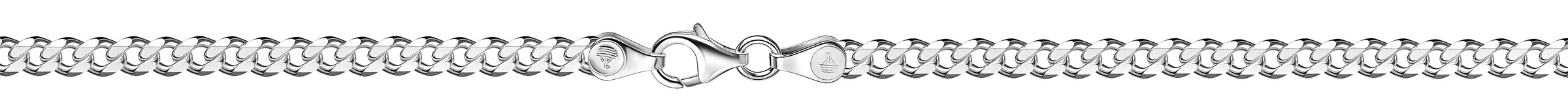 Firetti Collier Maille Forçat 925 Argent Massif Argent 55 2