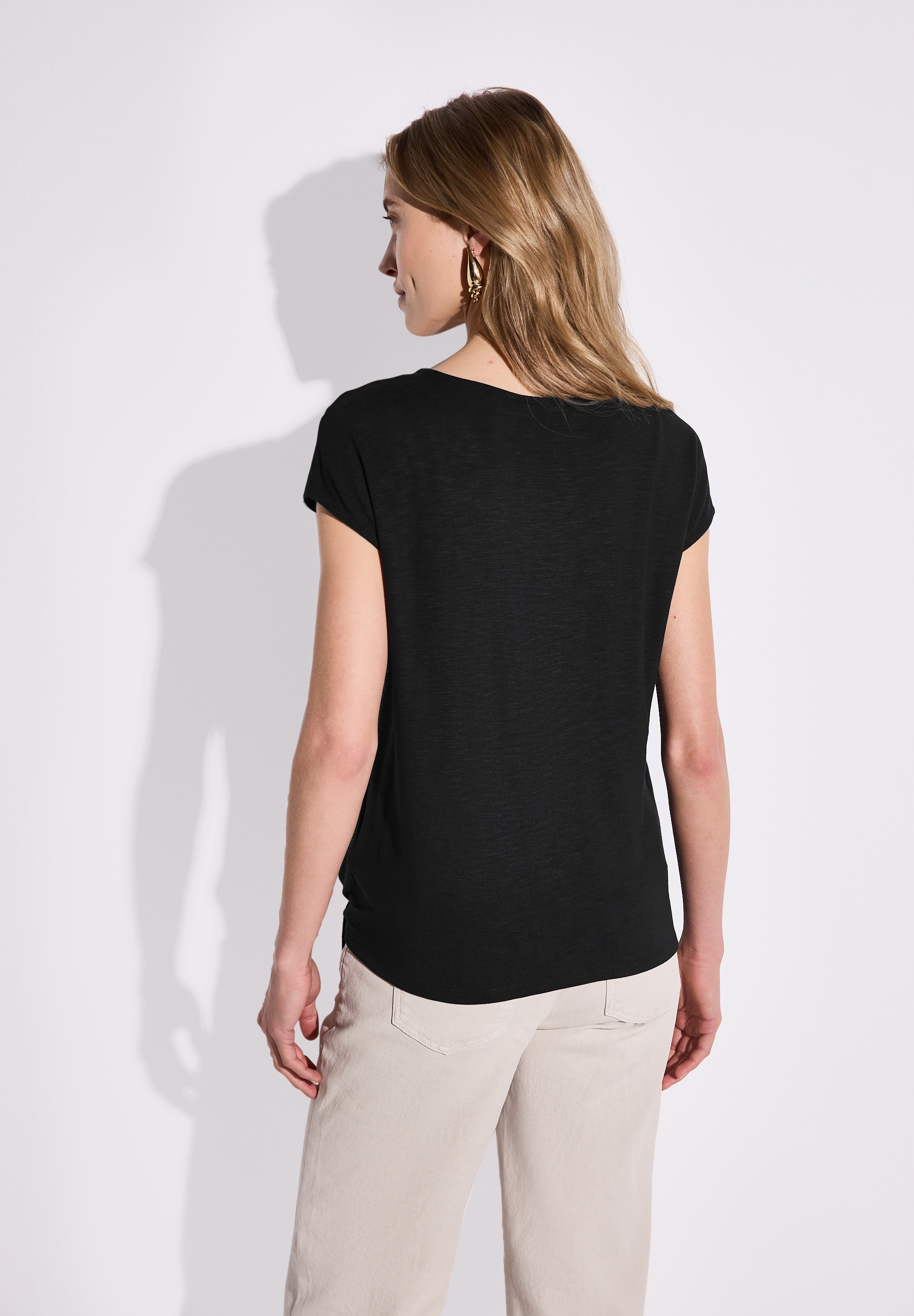 STREET ONE T-Shirt, mit Knotendetail