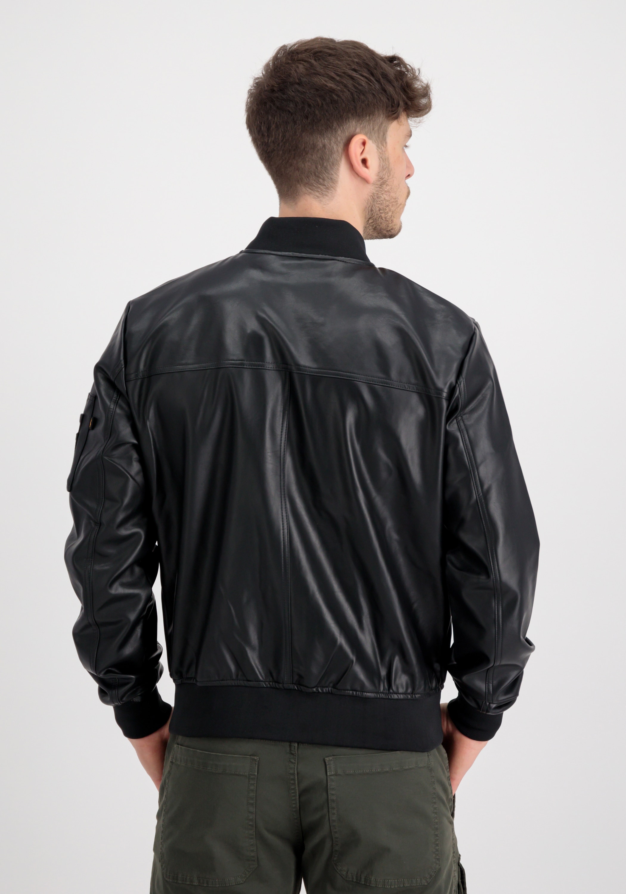 Alpha Industries Lederjacke »ALPHA INDUSTRIES Men - Leather & Vegan Jackets«