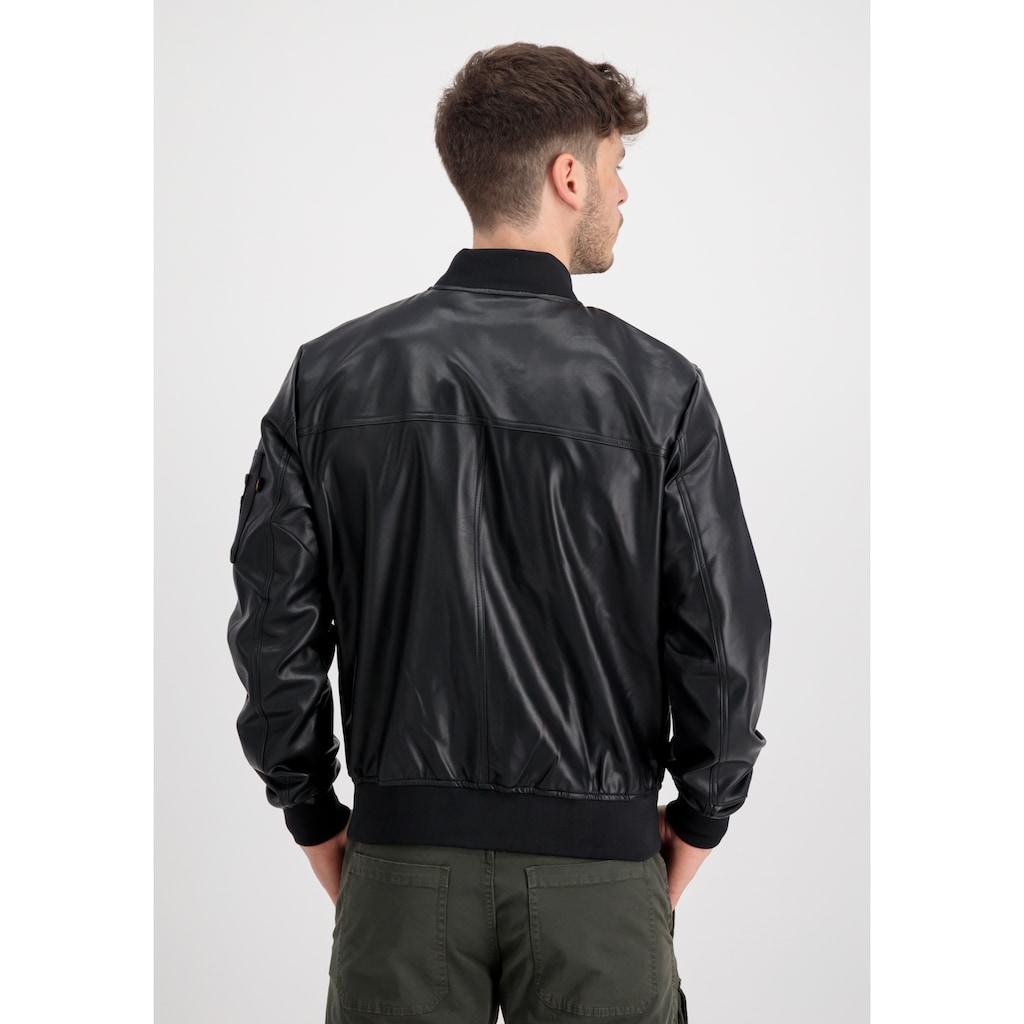 Alpha Industries Lederjacke »ALPHA INDUSTRIES Men - Leather & Faux Jackets«