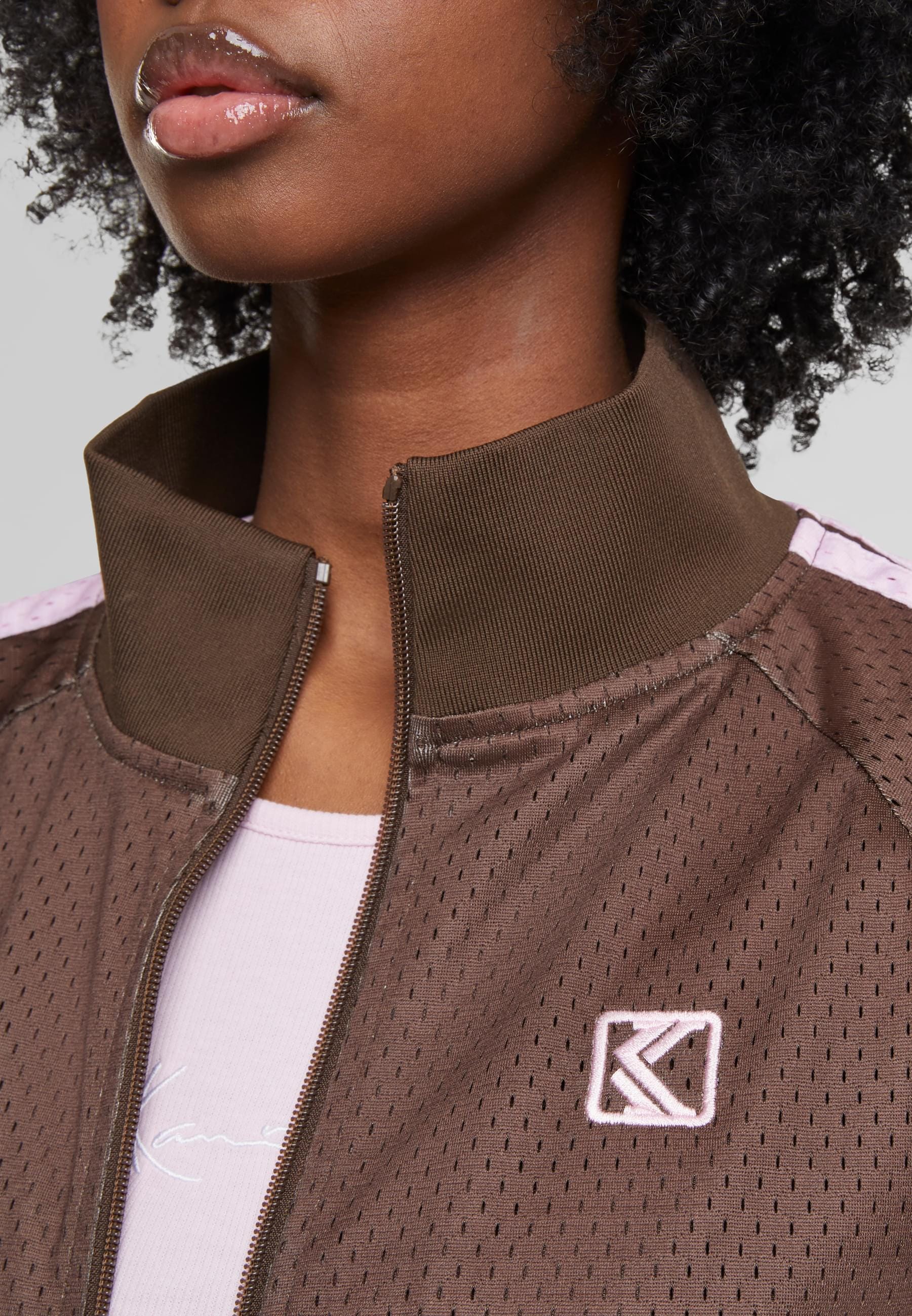 Karl Kani Trainingsjacke »Karl Kani Og Mesh Trackjacket« 1 Stk. tlg. ohne Kapuze