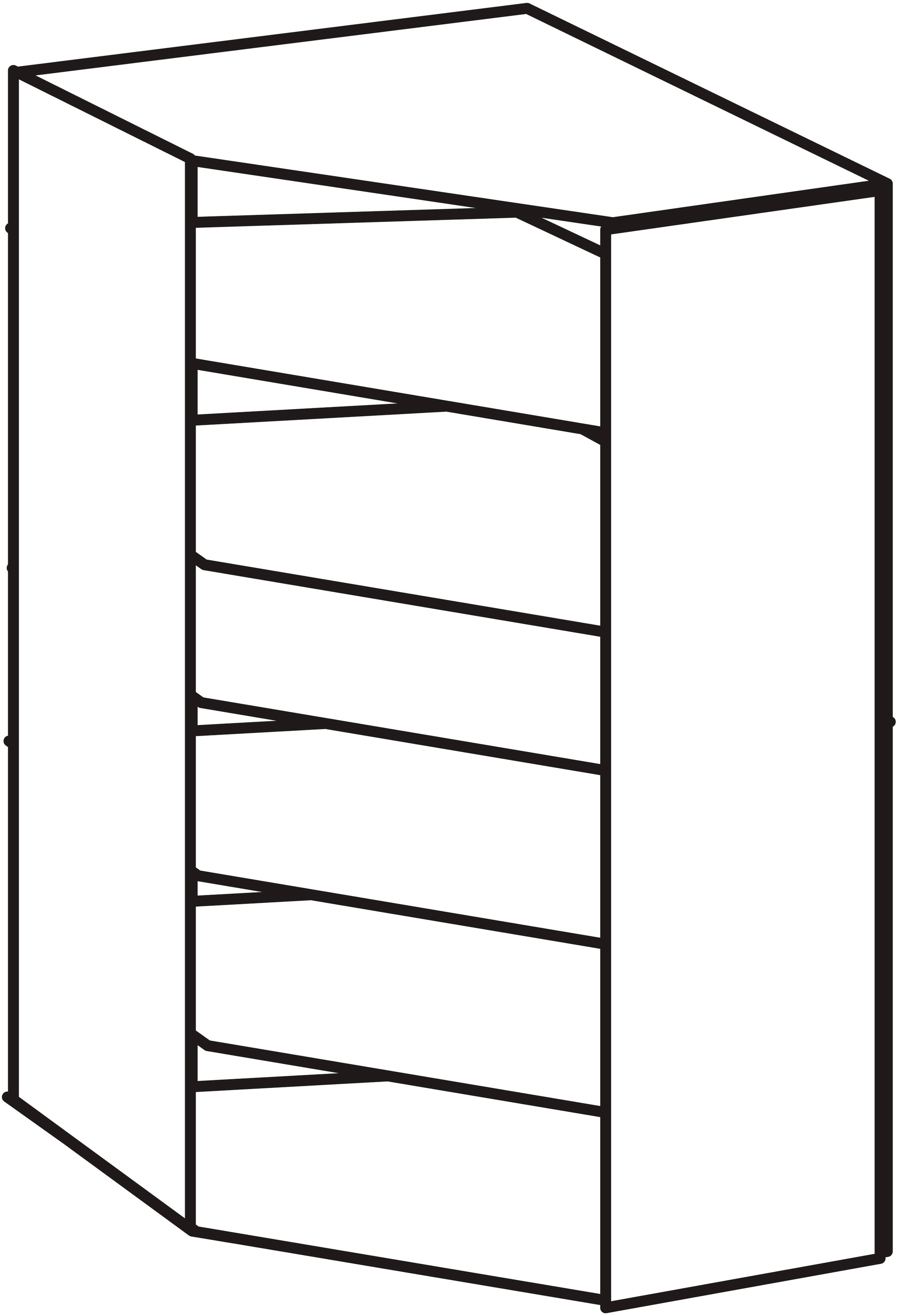 Wimex Schranksystem »Münster«, (Spar-Set, 3tlg: breit), BAUR Mehrzweckschrank 2 40cm | Eckschrank+ Schränke