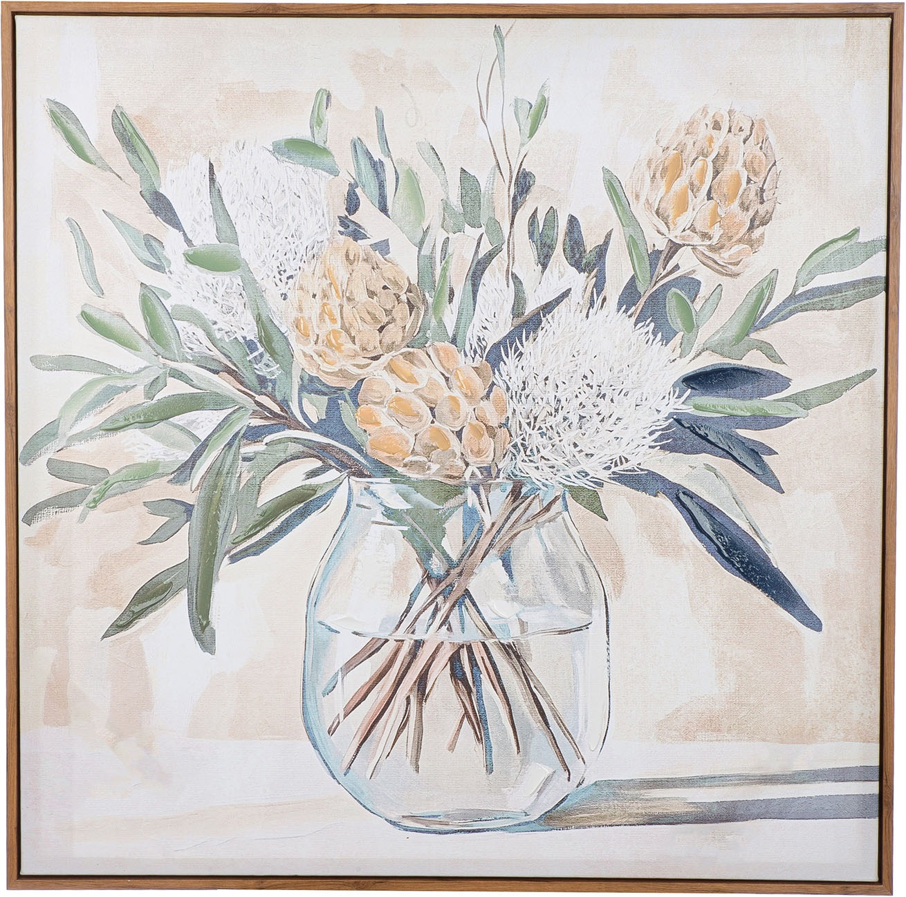 GILDE Leinwandbild "Bild quadratisch Famoso" 1 Stk. tlg.