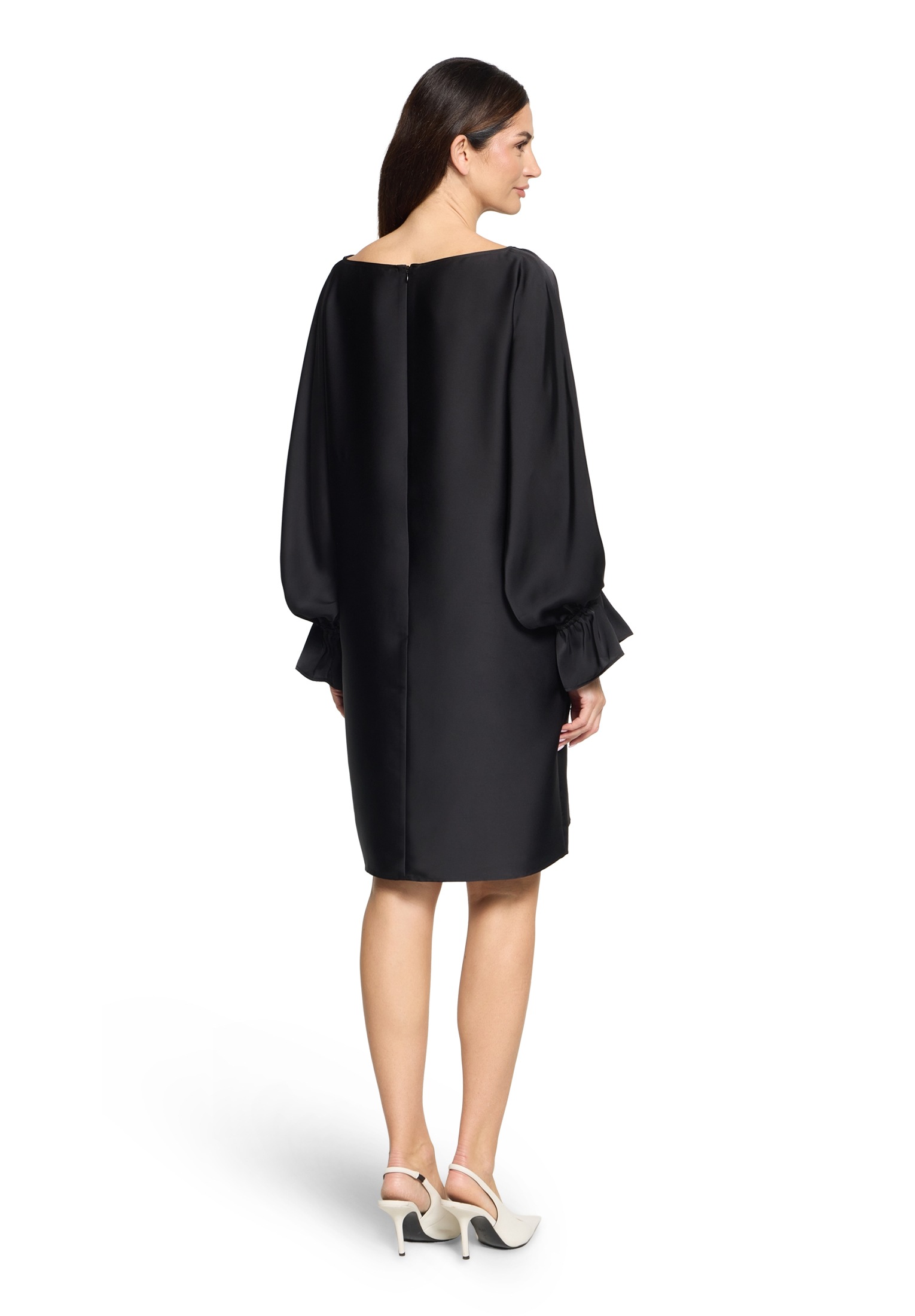 Betty Barclay Midikleid »Damen Midikleid langarm« Ohne Tasche