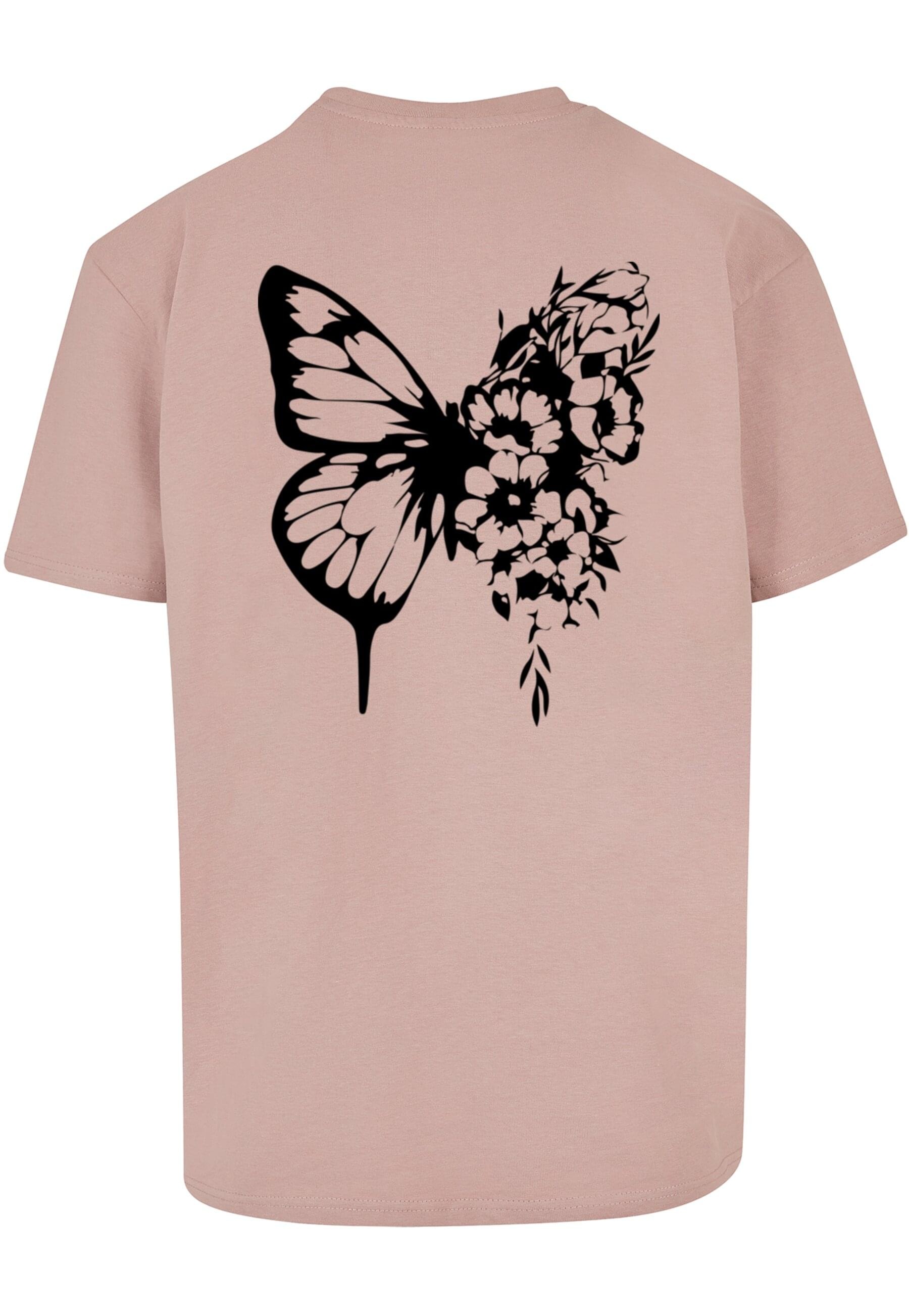 Merchcode T-Shirt »Merchcode Herren Flowers Bloom Heavy Oversized Tee«, (1 tlg.)