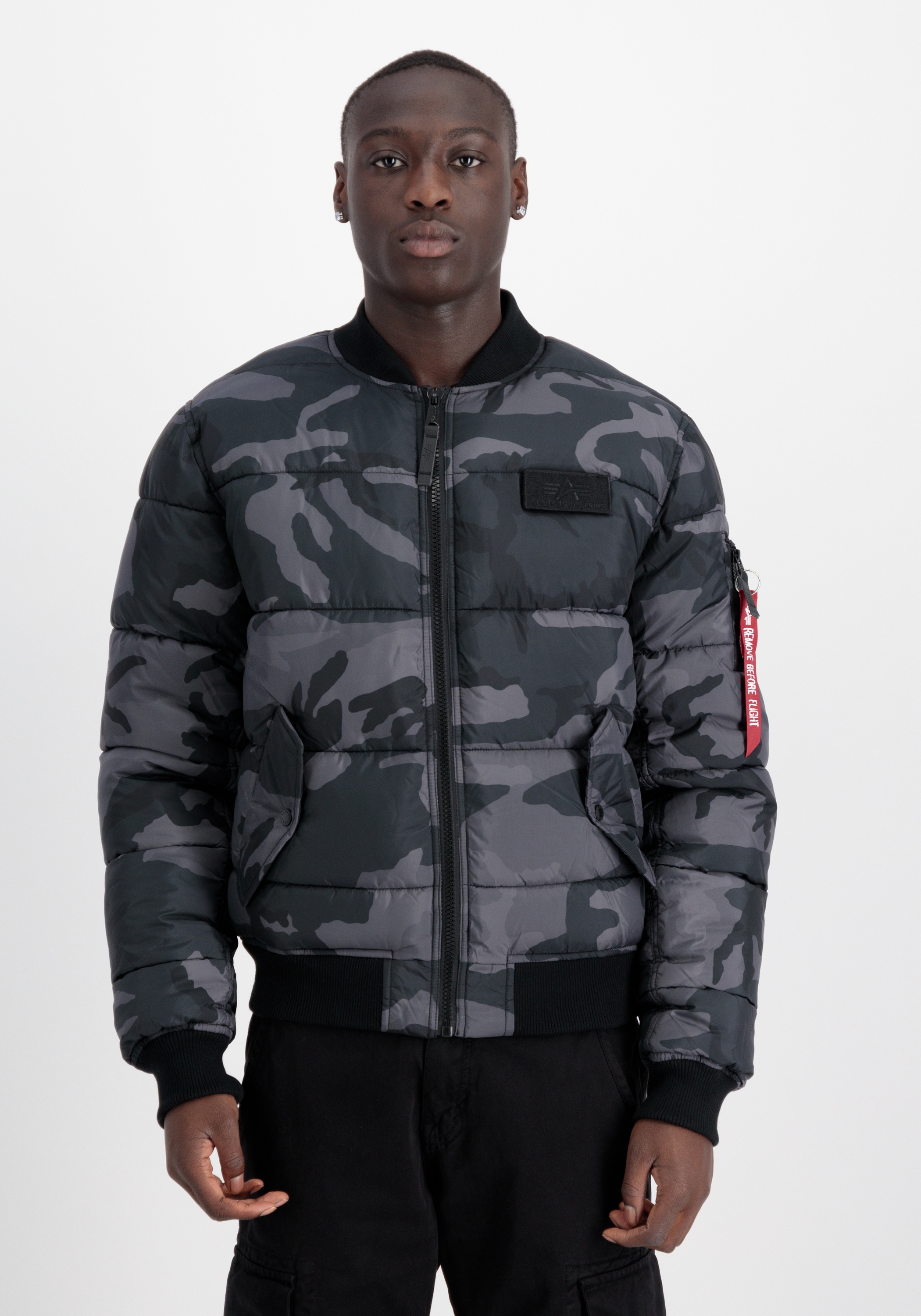 Alpha Industries Bomberjacke »Alpha Industries Men - Bomber Jackets MA-1 Puffer Bomber Camo«