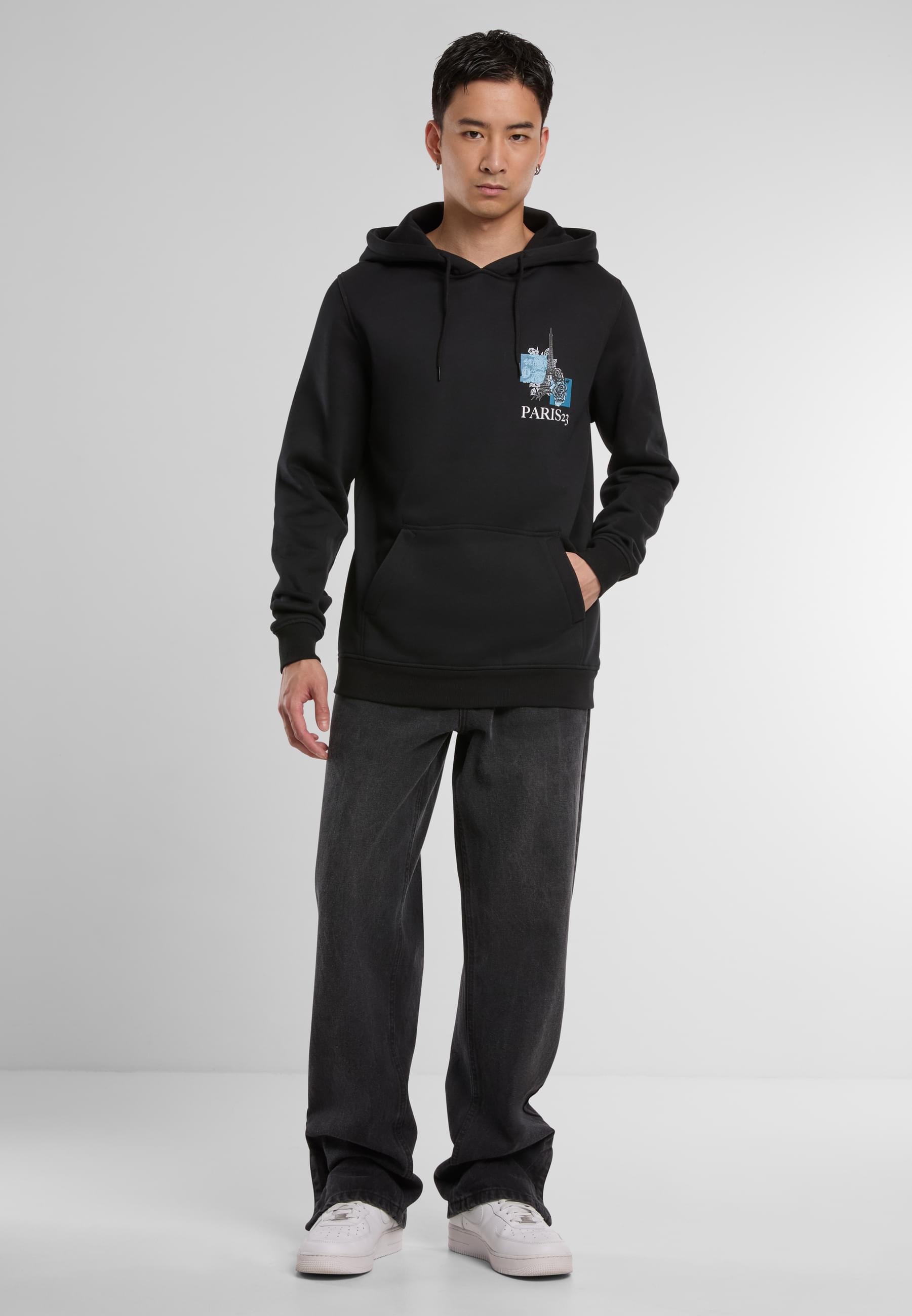 MisterTee Kapuzensweatshirt »MisterTee Herren Paris Hoody«, (1 tlg.)