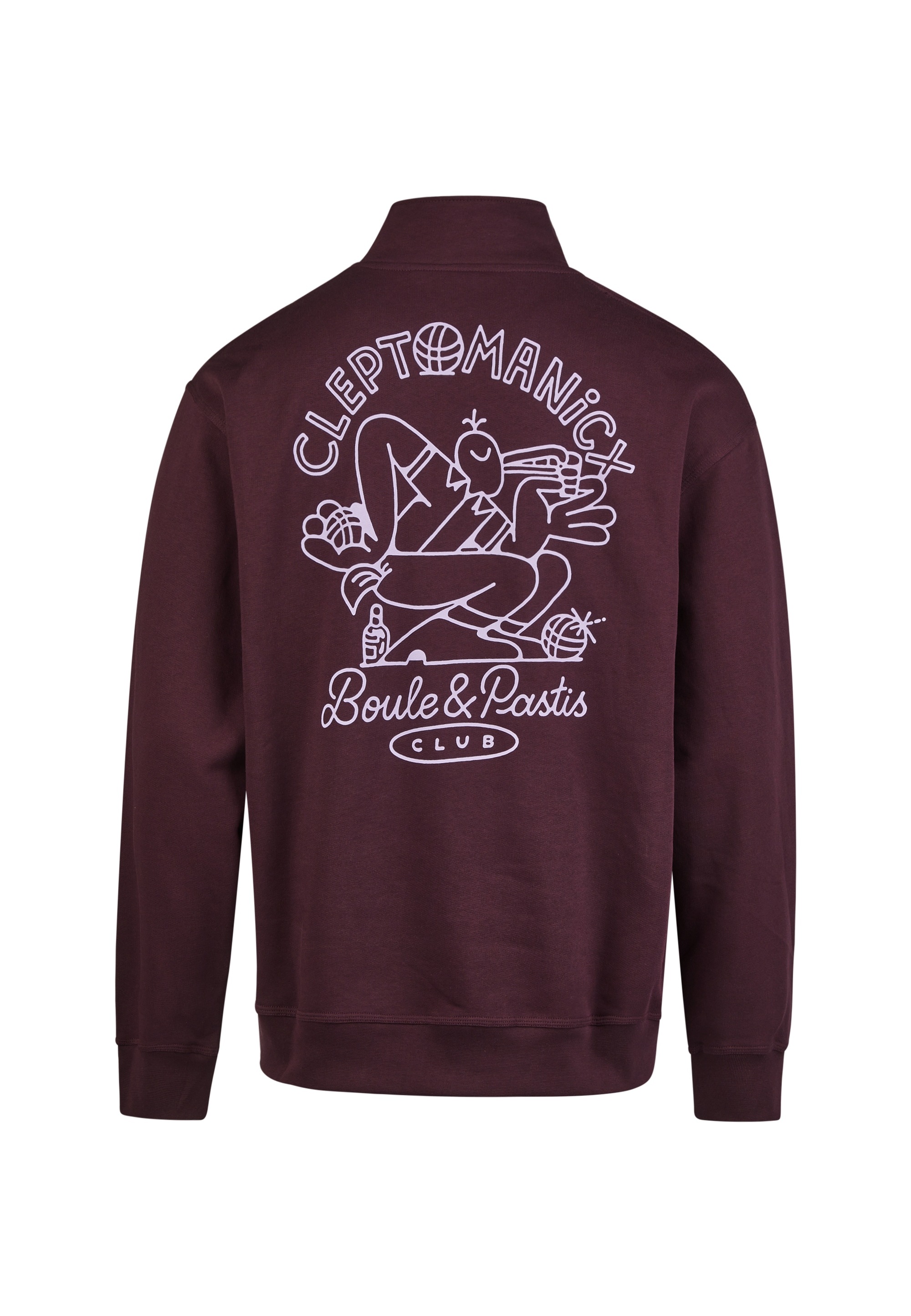 Cleptomanicx Sweatshirt »Boule & Pasti«, mit Print auf der Rückseite