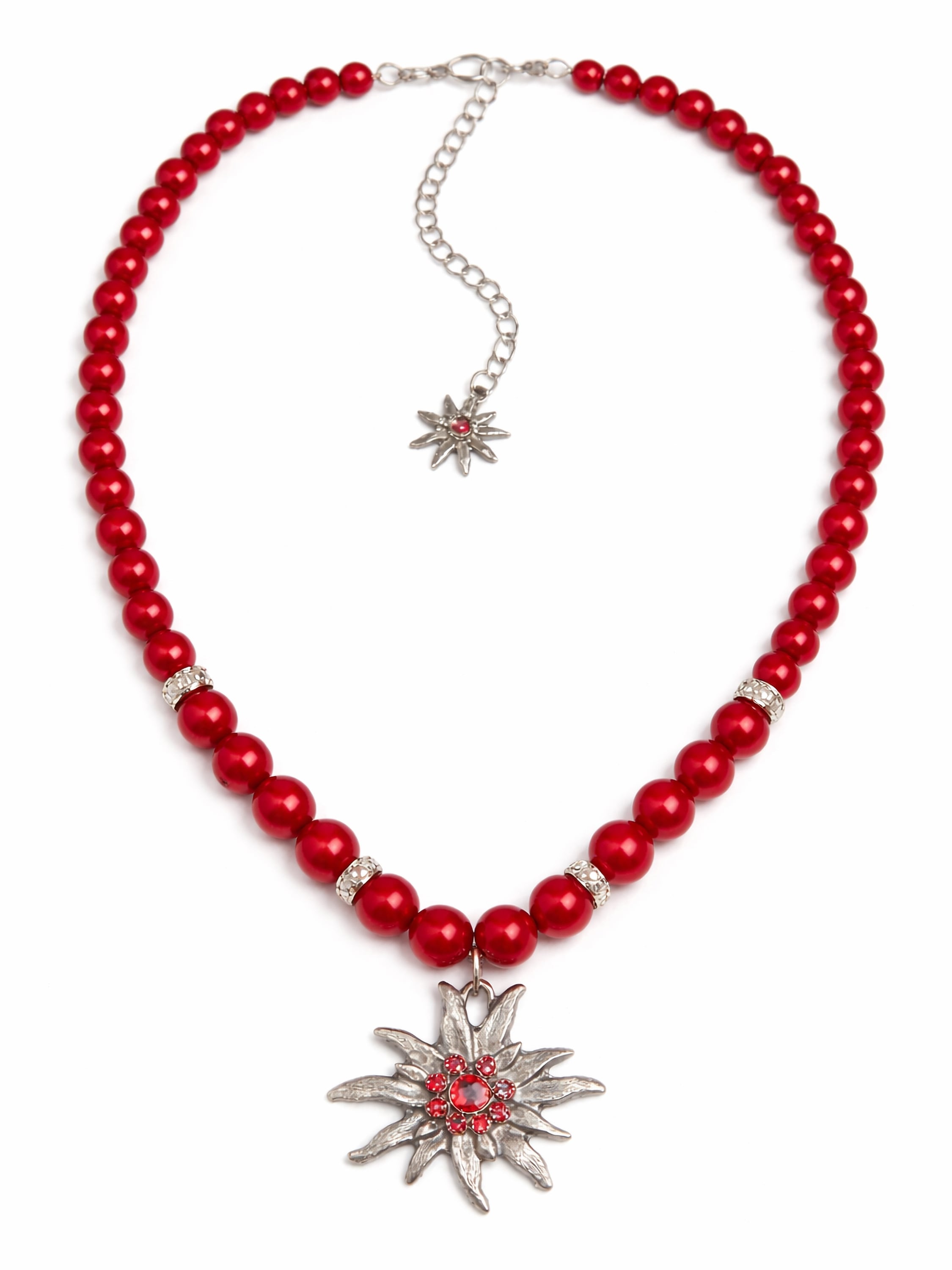 Allgäu Rebell Collier »Heidi« mit Edelweiß Anhänger