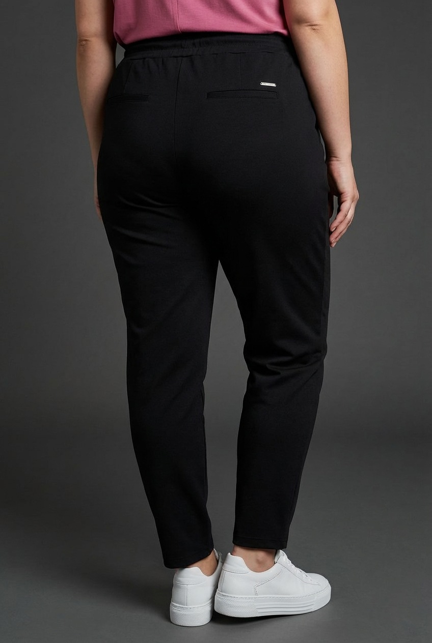 Laura Scott CURVE Jogger Pants im sportiven Look aus formstabilem, elastisc günstig online kaufen