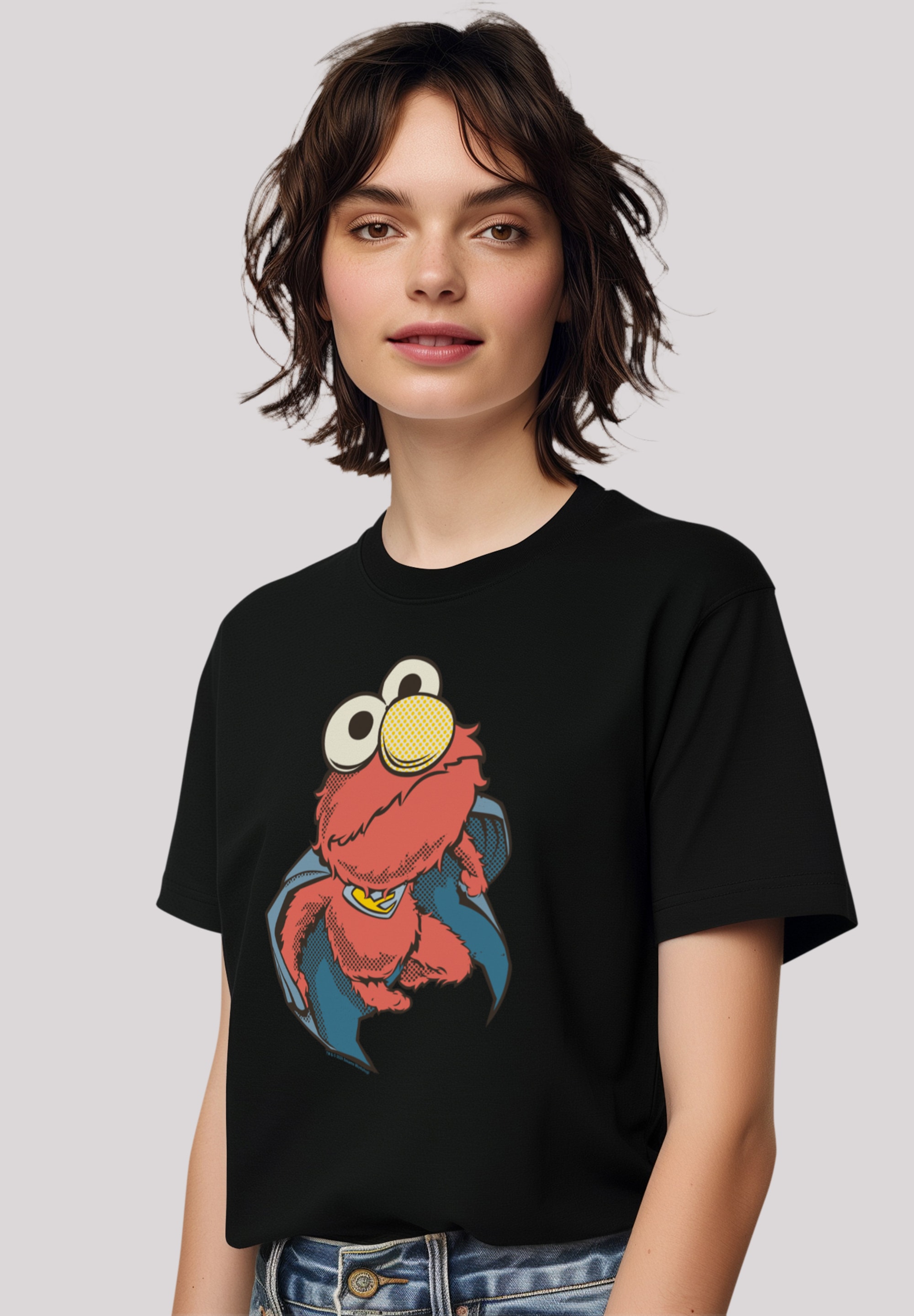 F4NT4STIC T-Shirt "Sesamstraße Elmo Superhero", Premium Qualität günstig online kaufen