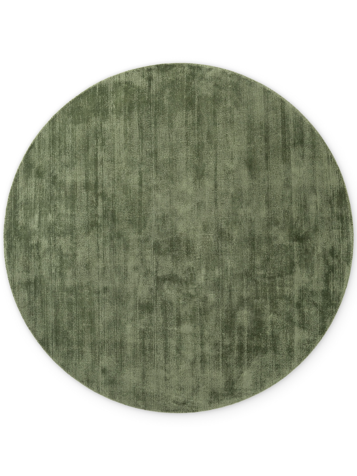 vikosa Teppich »Jane« rund 10 mm Höhe Dezenter Glanz, Weich, Seidenoptik, Viskose, Wohnzimmer, Schlafzimmer