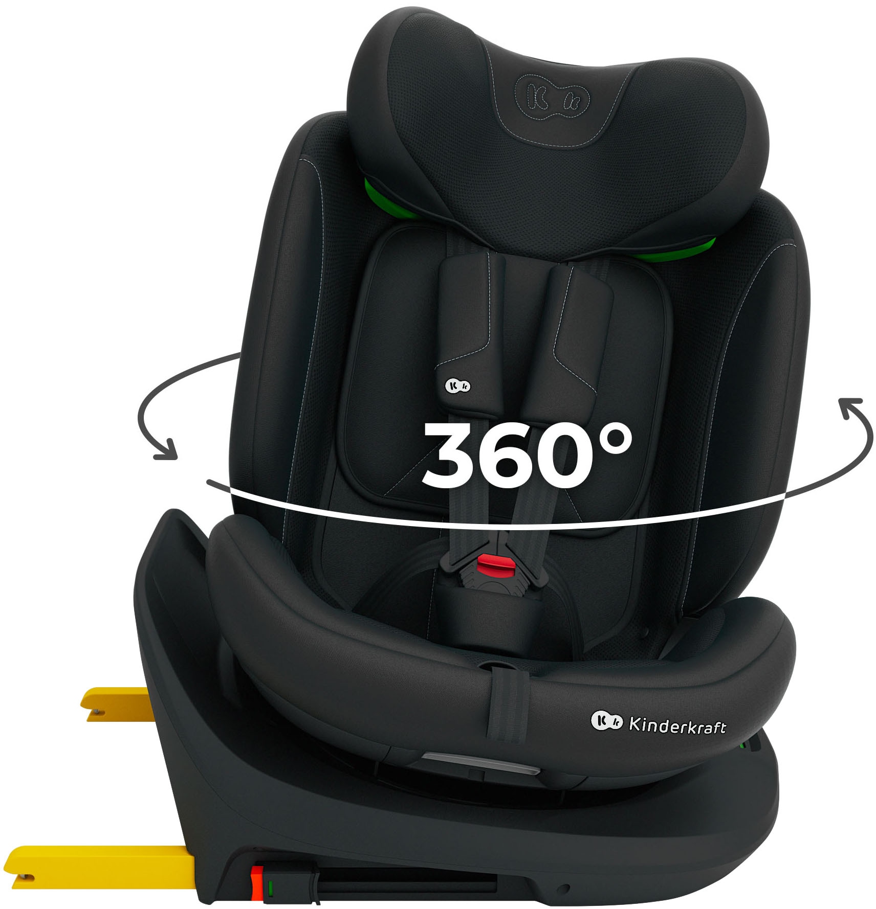 Kinderkraft Autokindersitz »I-GROW 2 PLUS« 360° – drehbarer Kindersitz
