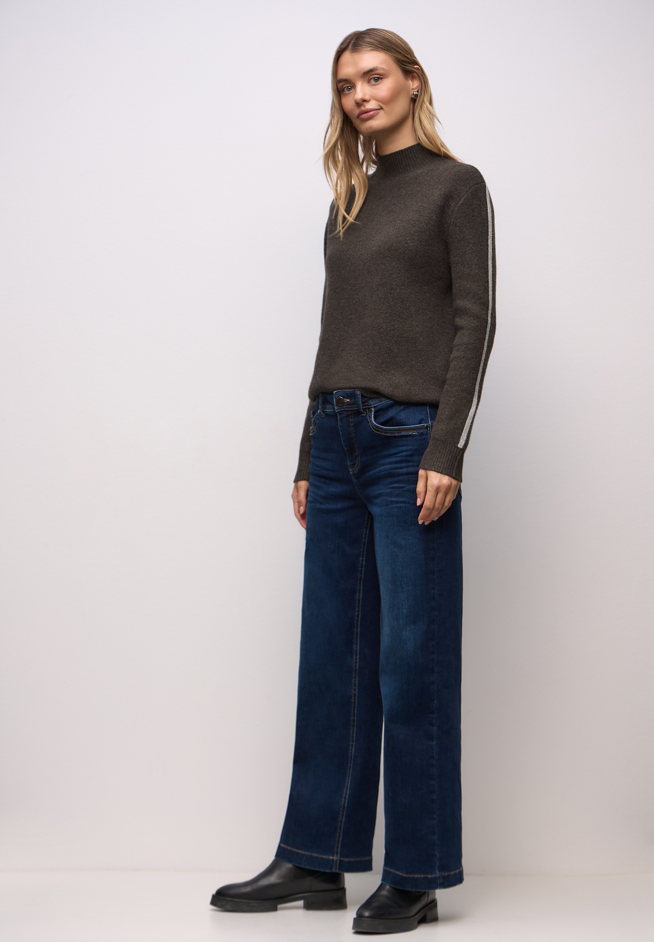 STREET ONE Strickpullover Grobstrick