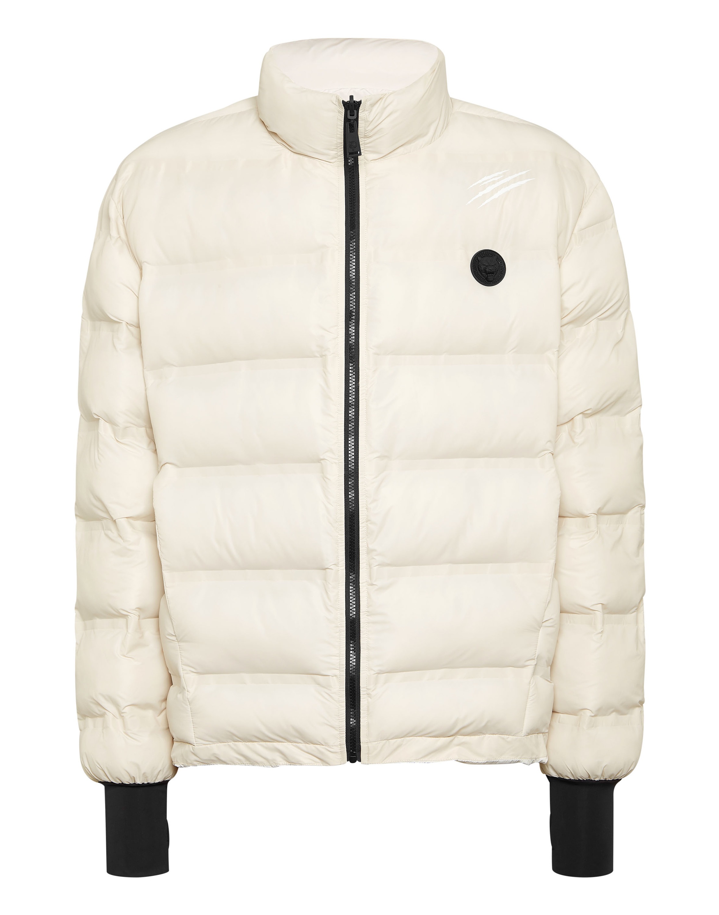 Winterjacke PLEIN SPORT "Scratch", Herren, Gr. XL, 10, grau, Obermaterial: 100% Polyamid; Futter: 100% Polyester; Füllung: 100% Polyester, Jacken Winterjacke