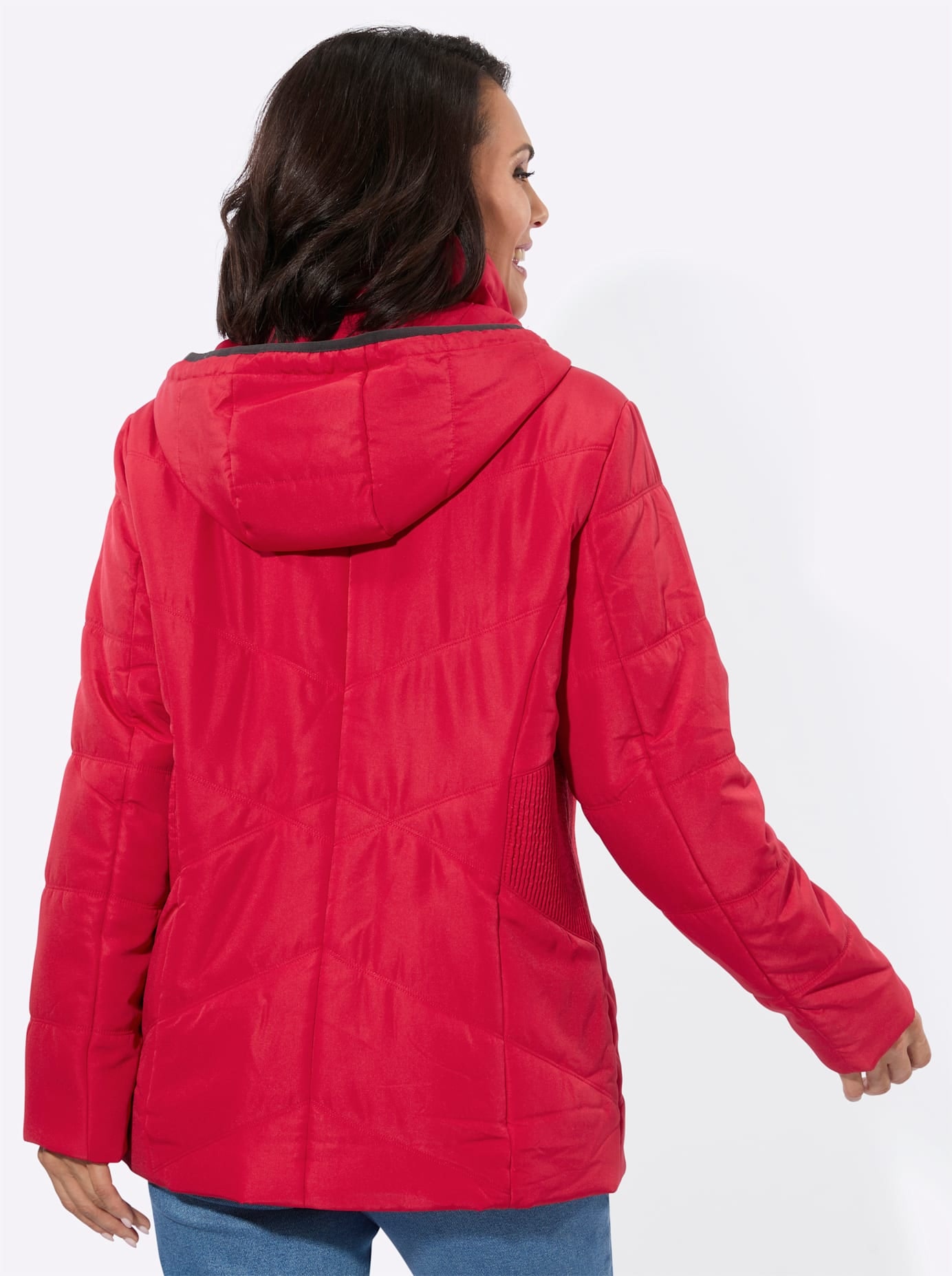 Casual Looks Steppjacke mit Kapuze