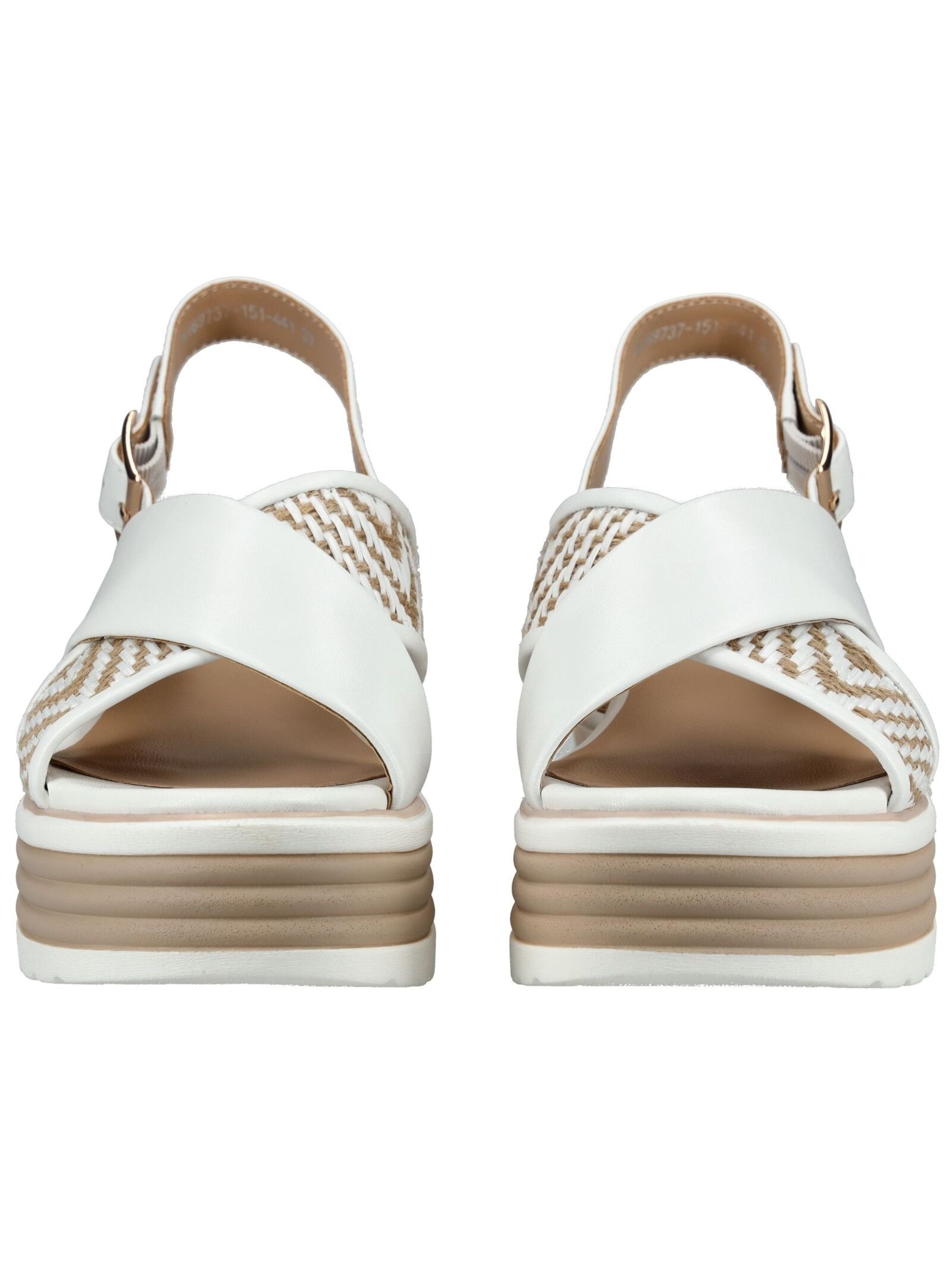 Thumbnail - Regarde Le Ciel Keilsandalette "Regarde Le Ciel Sandalen Leder/Textil"