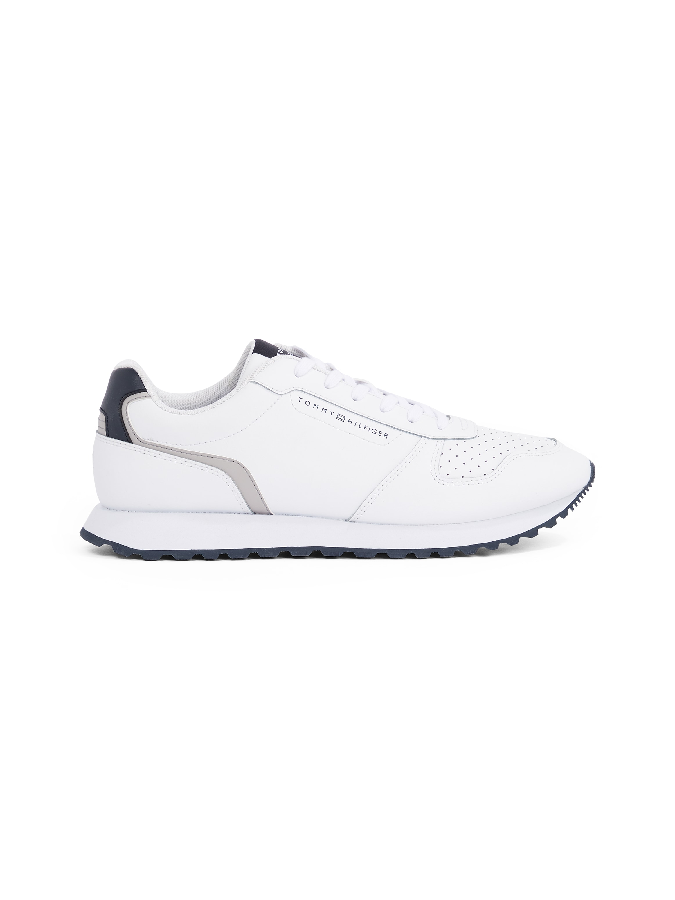 Tommy Hilfiger Sneaker »NEW RUNNER EVA MIX LTH FLAG«, Freizeitschuh, Halbschuh, Schnürschuh mit Logoschriftzug