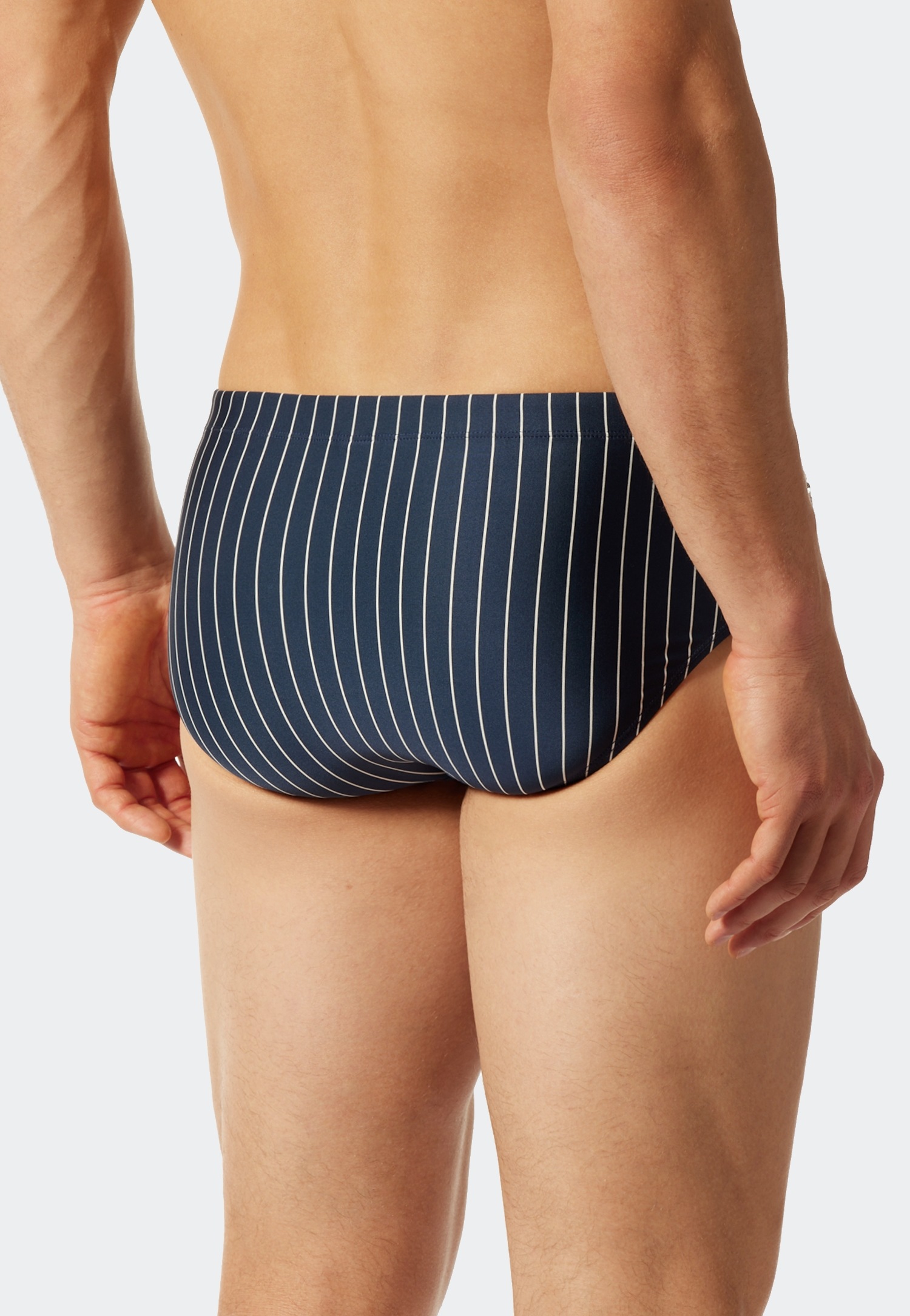 Schiesser Badeslip »"Nautical Casual"«, mit weißen Streifen