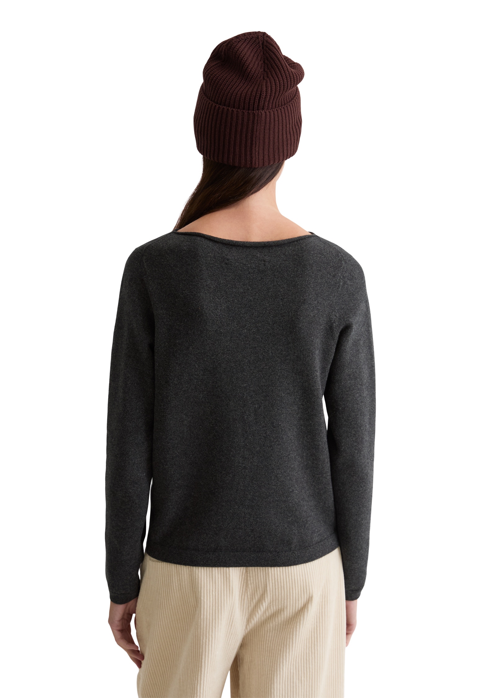 Marc O'Polo Strickpullover »aus softem Baumwolle-Schurwolle-Mix«