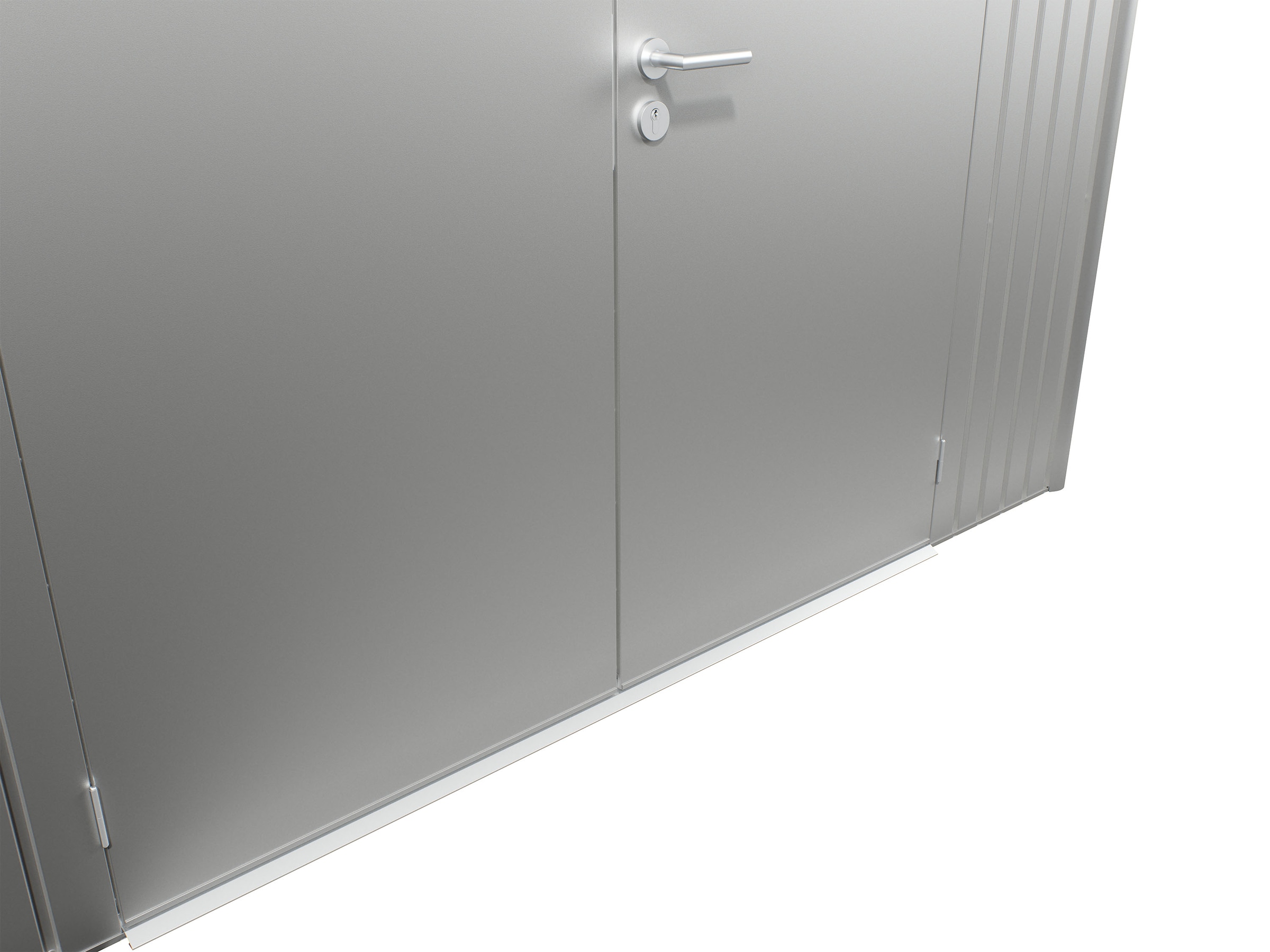 Biohort Gerätehaus »AvantGarde, Gr. A3« verschiedene Farben, mit Doppeltür schmal