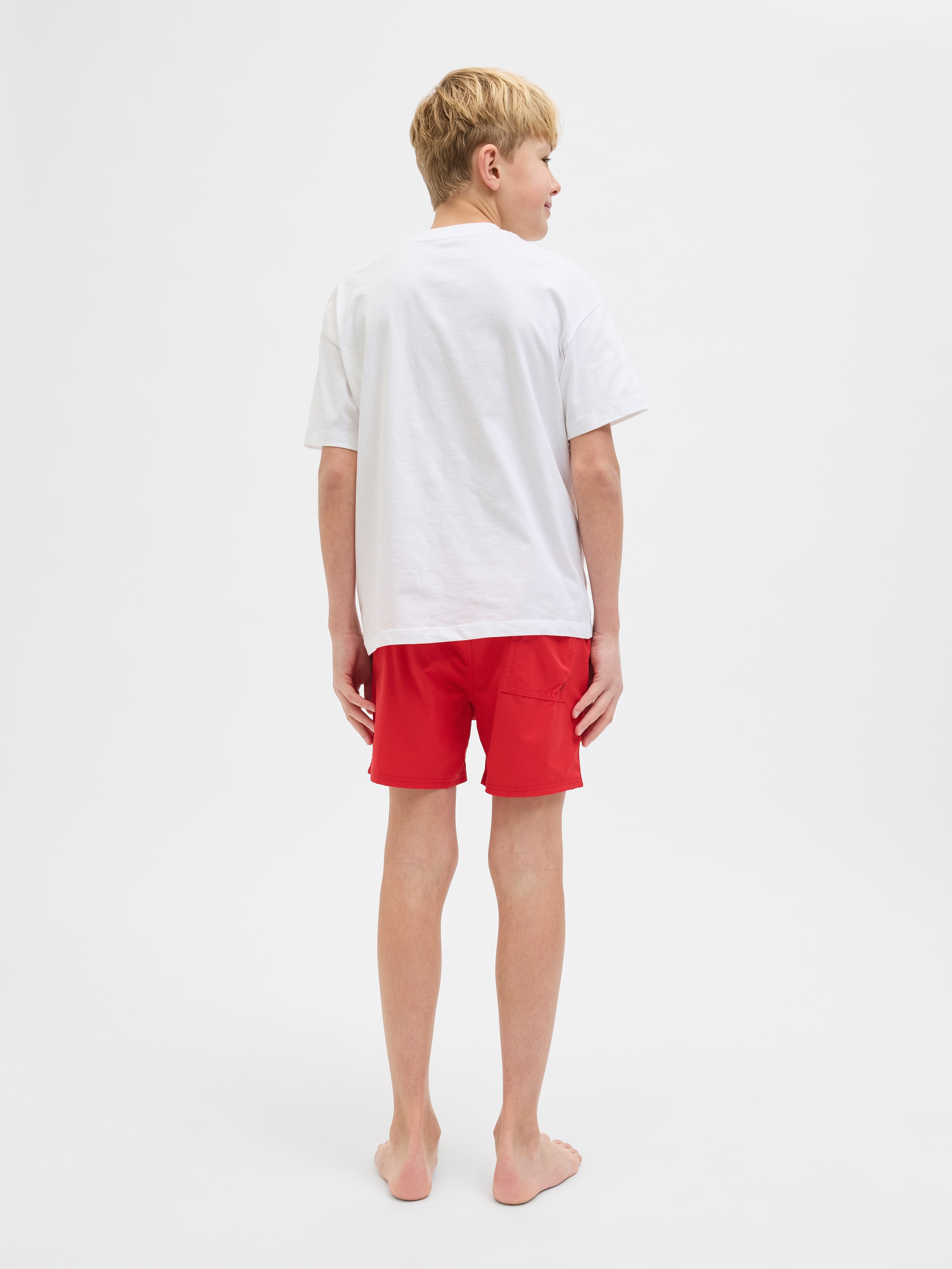 Jack & Jones Junior Badeshorts »JPSTMAUI JJSWIM DOUBLE LOGO AKM SN JNR«