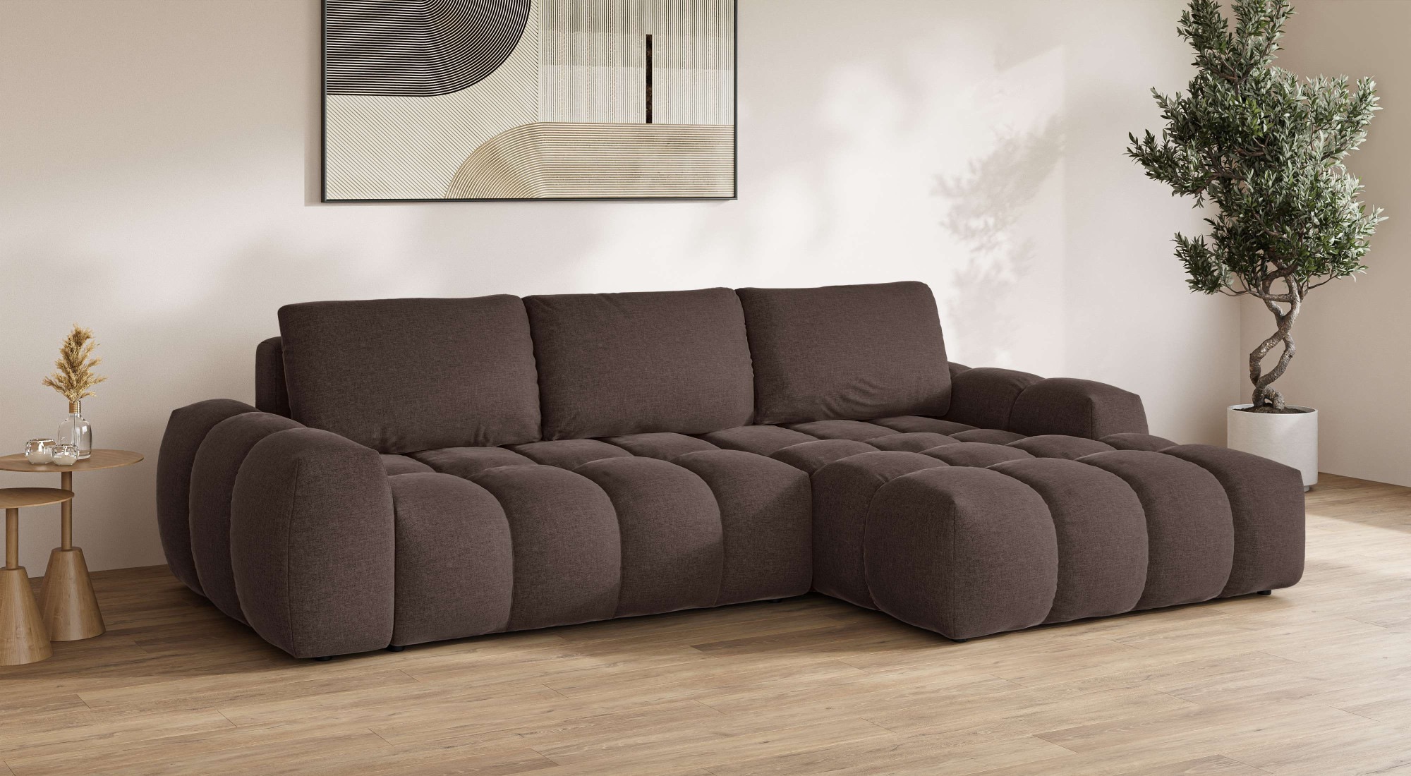 INOSIGN Ecksofa "AZITA klein optionale Schlafsofa mit Bettkasten, B/T/H: 27 günstig online kaufen