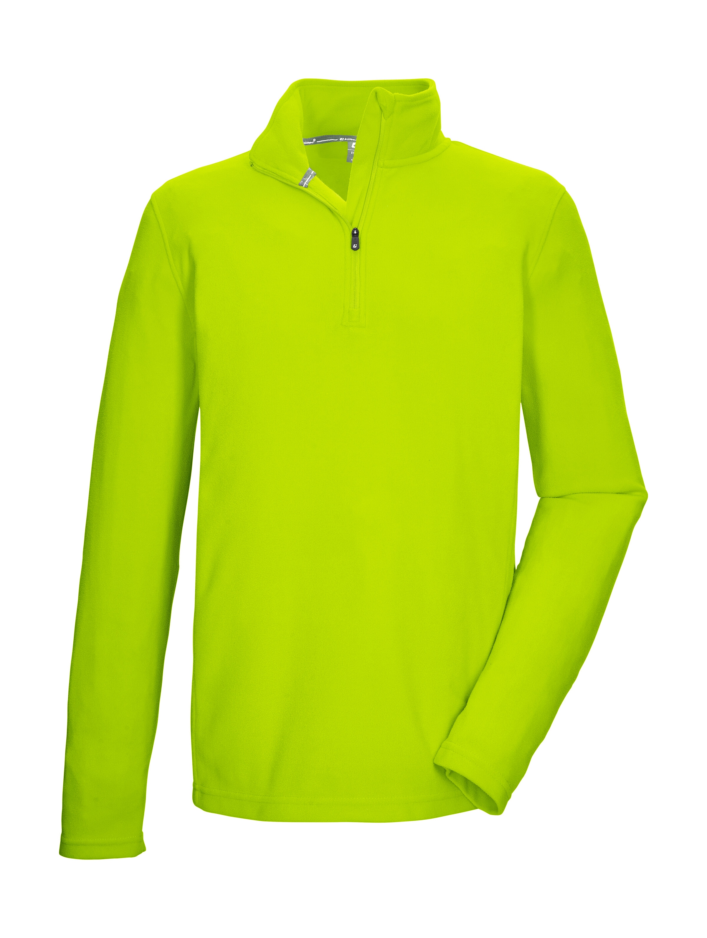 Killtec "KSW 100 MN FLC SHRT" Fleeceshirt mit Stehkragen, warm, Reißverschluss, Kinnschutz