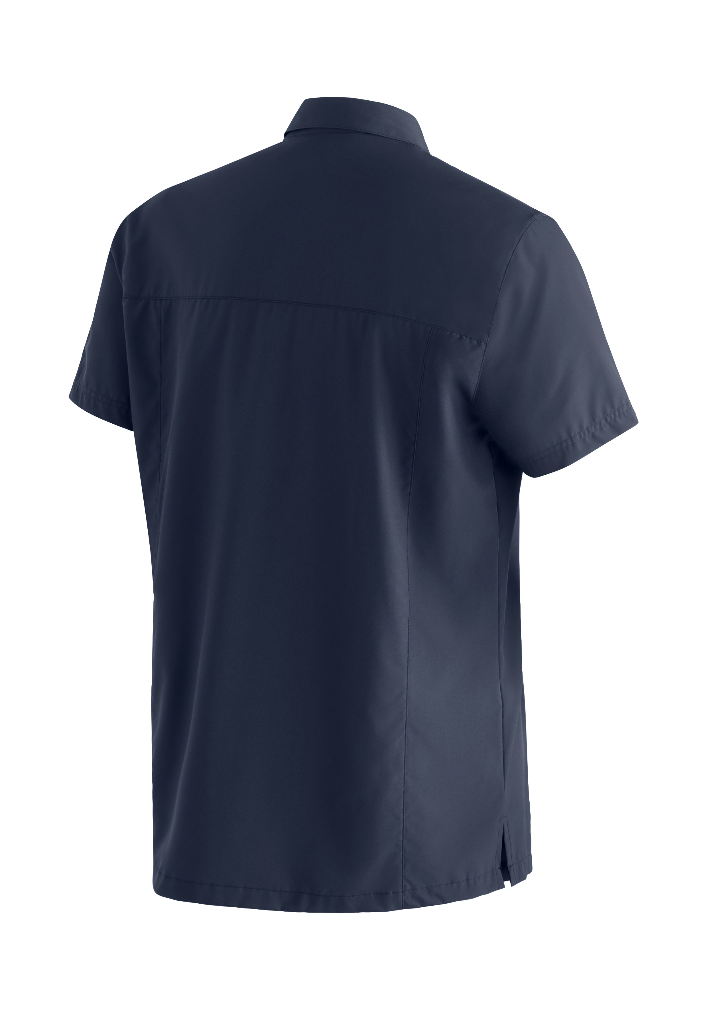 Thumbnail - Maier Sports Funktionshemd "Magos S/S M", Herren Hemd kurzarm, atmungsaktives Freizeithemd, Taillierter Schnitt