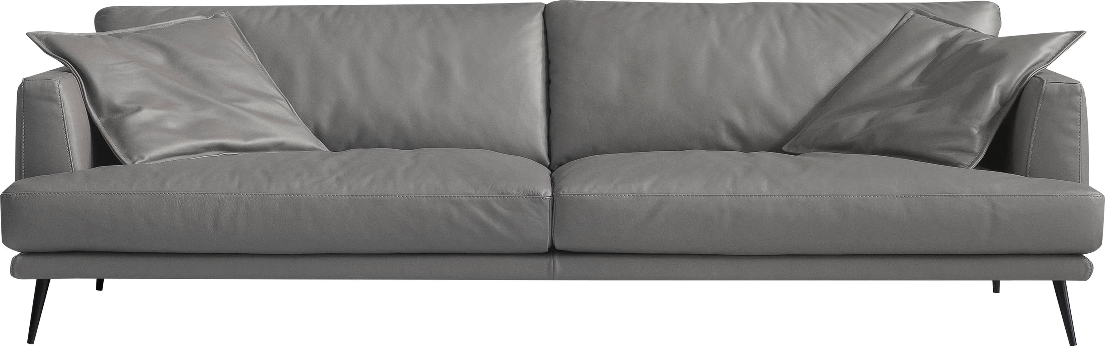 Egoitaliano 2,5-Sitzer "Sophia, Designsofa mit extrakomfortablem Sitzkomfort, Breite 214cm" Daunenfederung, inkl. 2 Kissen