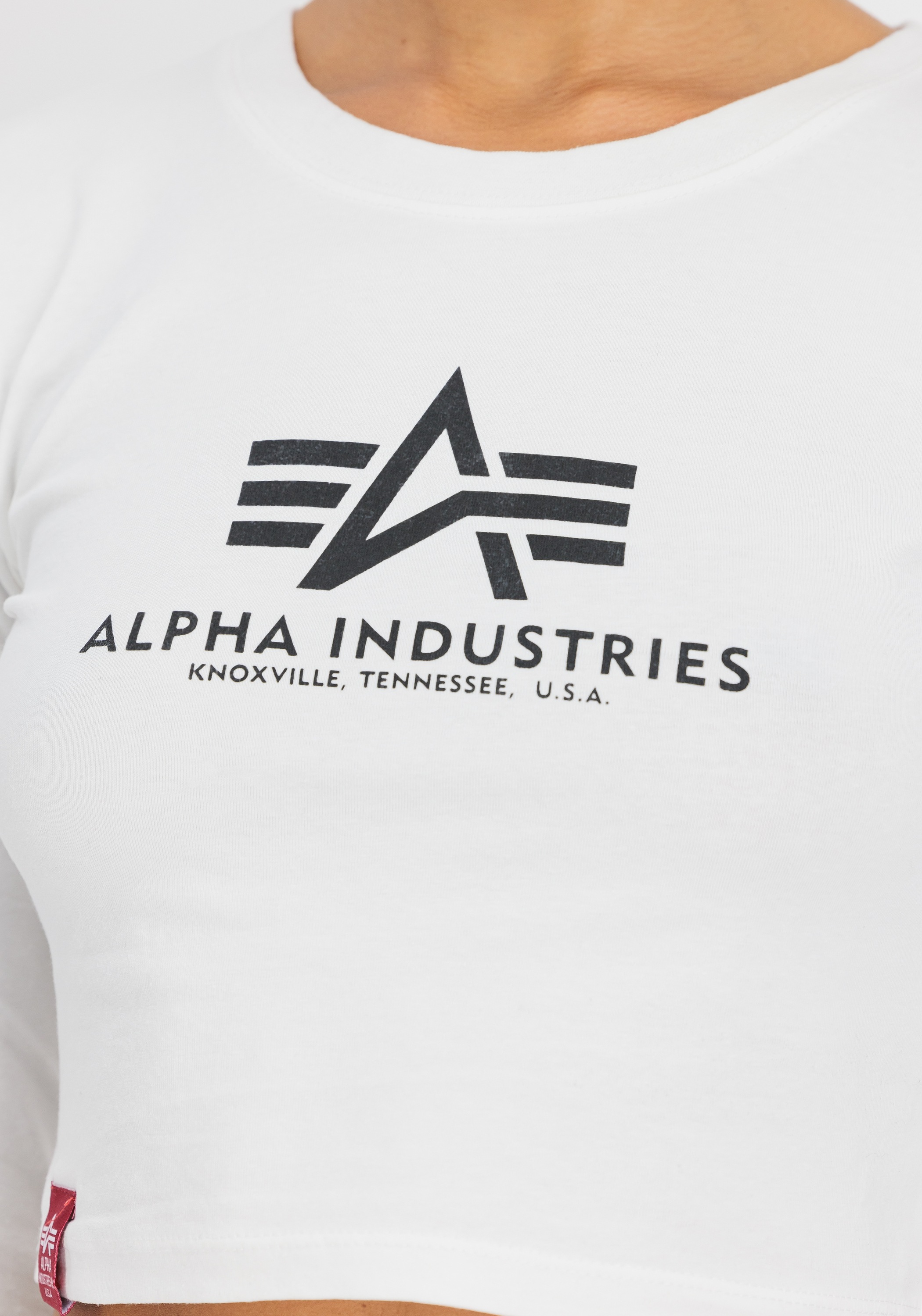 Alpha Industries Sweater »Alpha Industries Women - Longsleeves Basic Cropped LS Women«