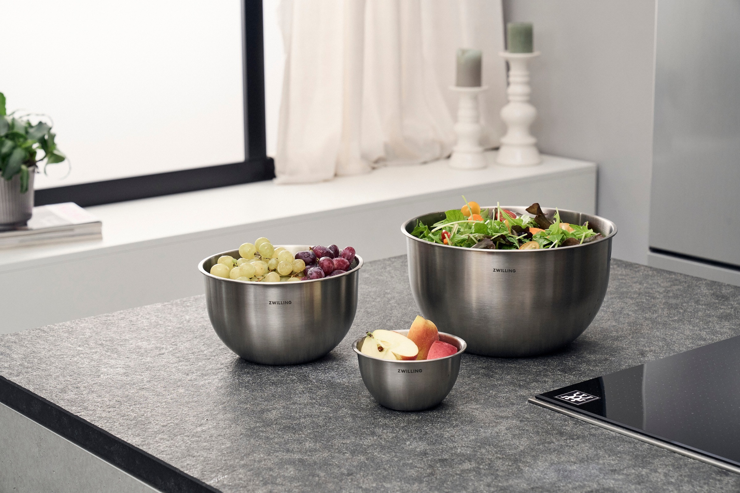 Zwilling Schüssel "Fresh &Save BOWLS" 3 Stk. aus Edelstahl Schüssel-Set aus günstig online kaufen