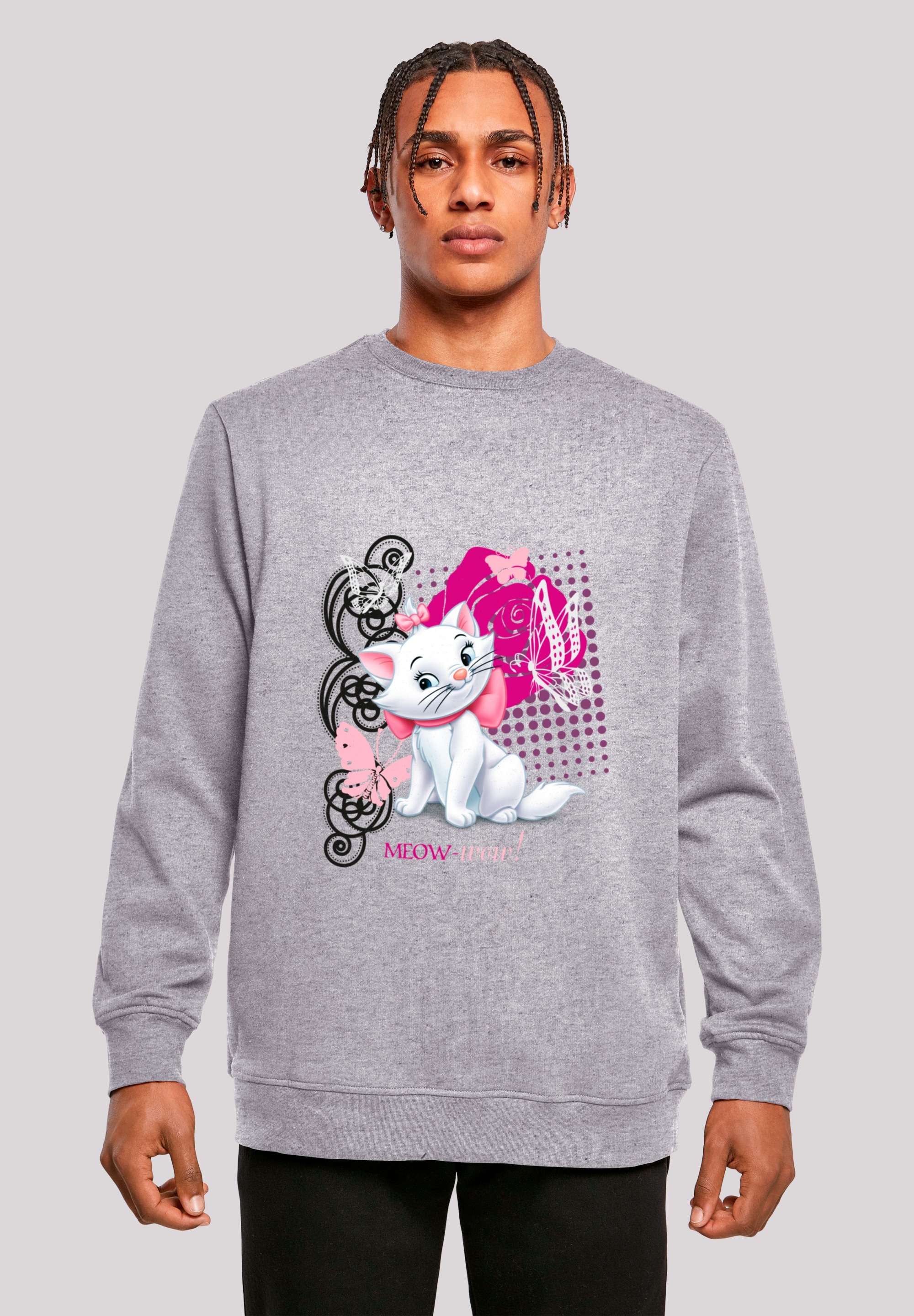 F4NT4STIC Sweatshirt "Aristocats Marie Meow Schmetterling", Premium Qualitä günstig online kaufen