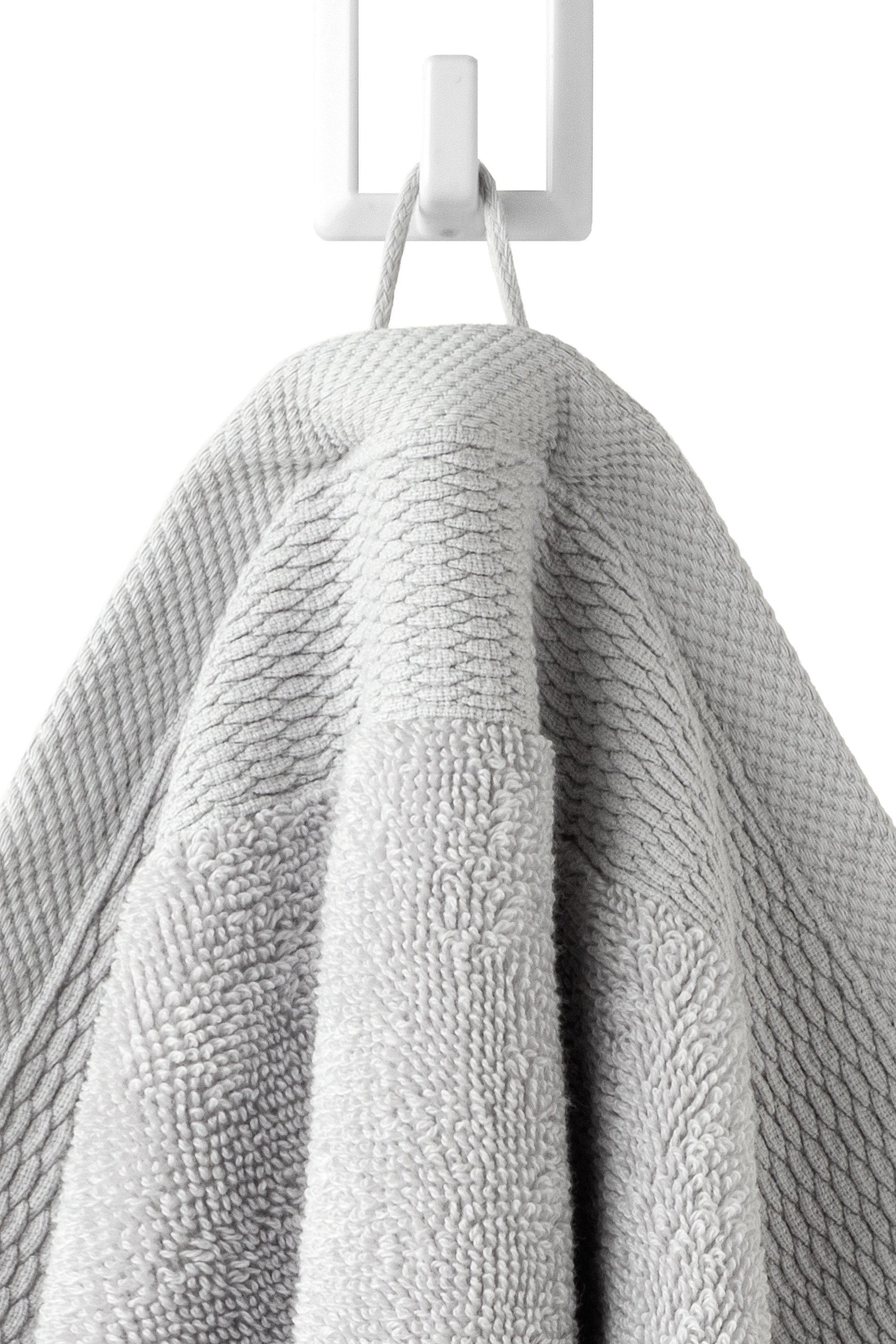 OTTO home Handtuch Set »Fenya, Premium Handtücher, 550 gr/m²«, Set, 6 tlg., Walkfrottier, Premium Handtücher mit Bordüre, Handtuch-Set, 100% Baumwolle