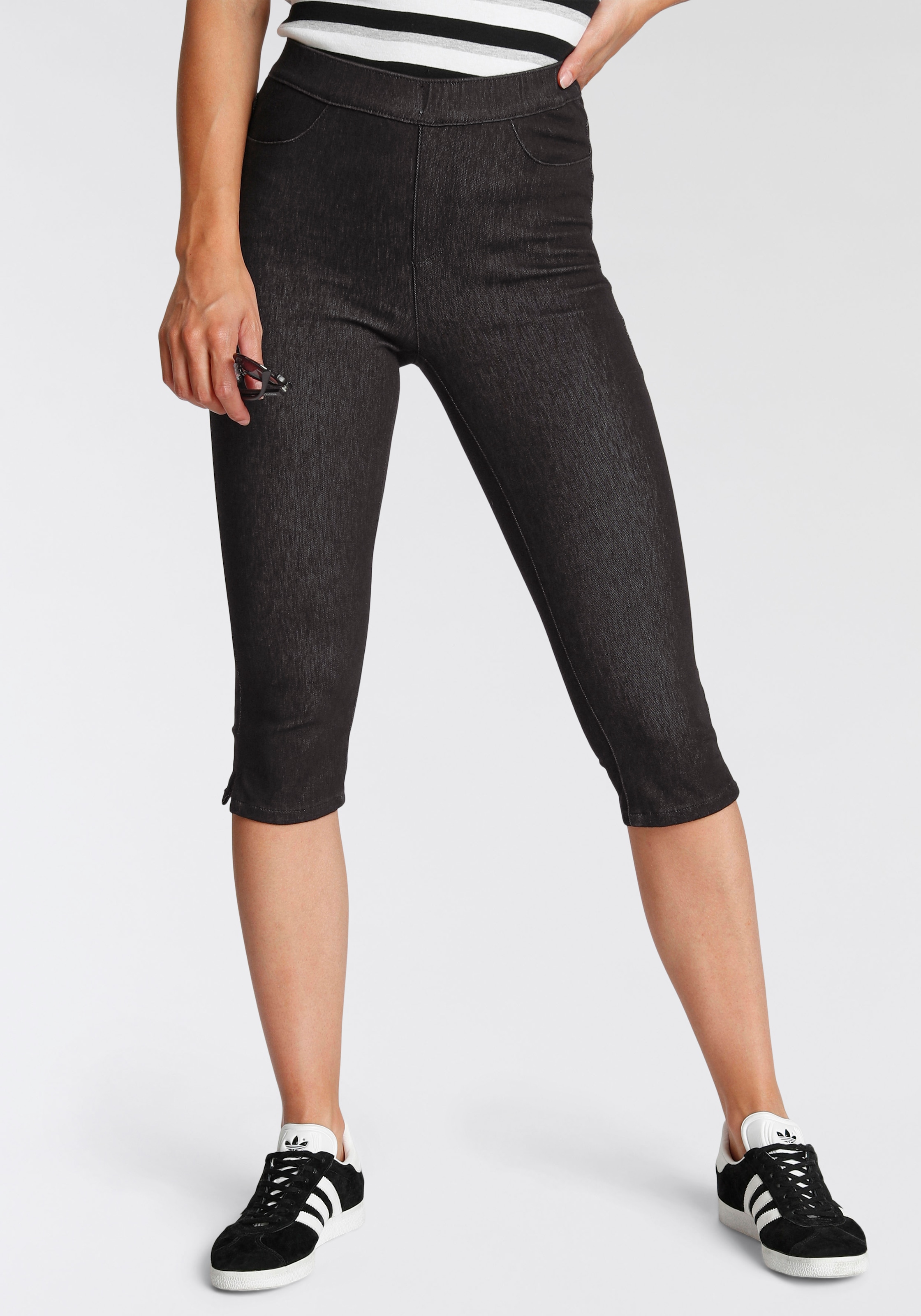 Jogg Pants »High Waist«, in Denim-Optik