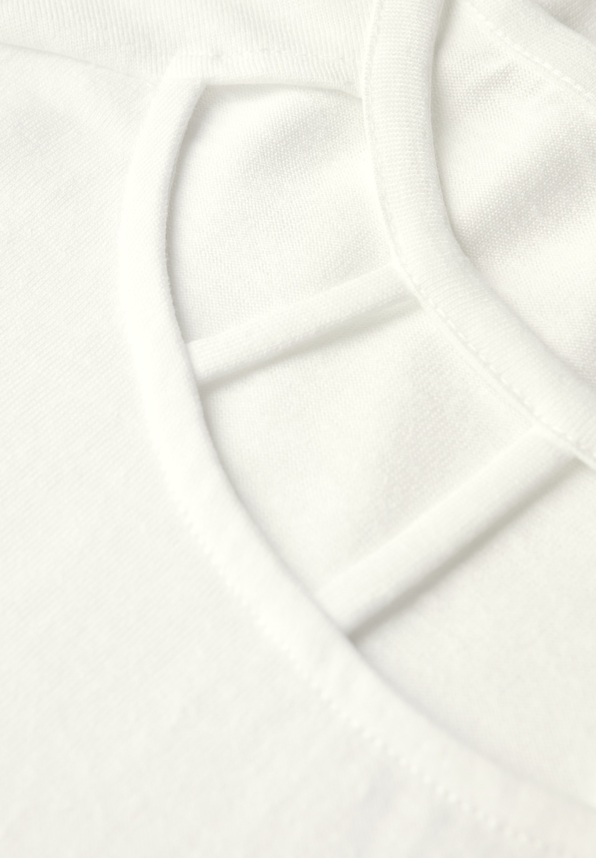 STREET ONE T-Shirt, aus elastischem Materialmix