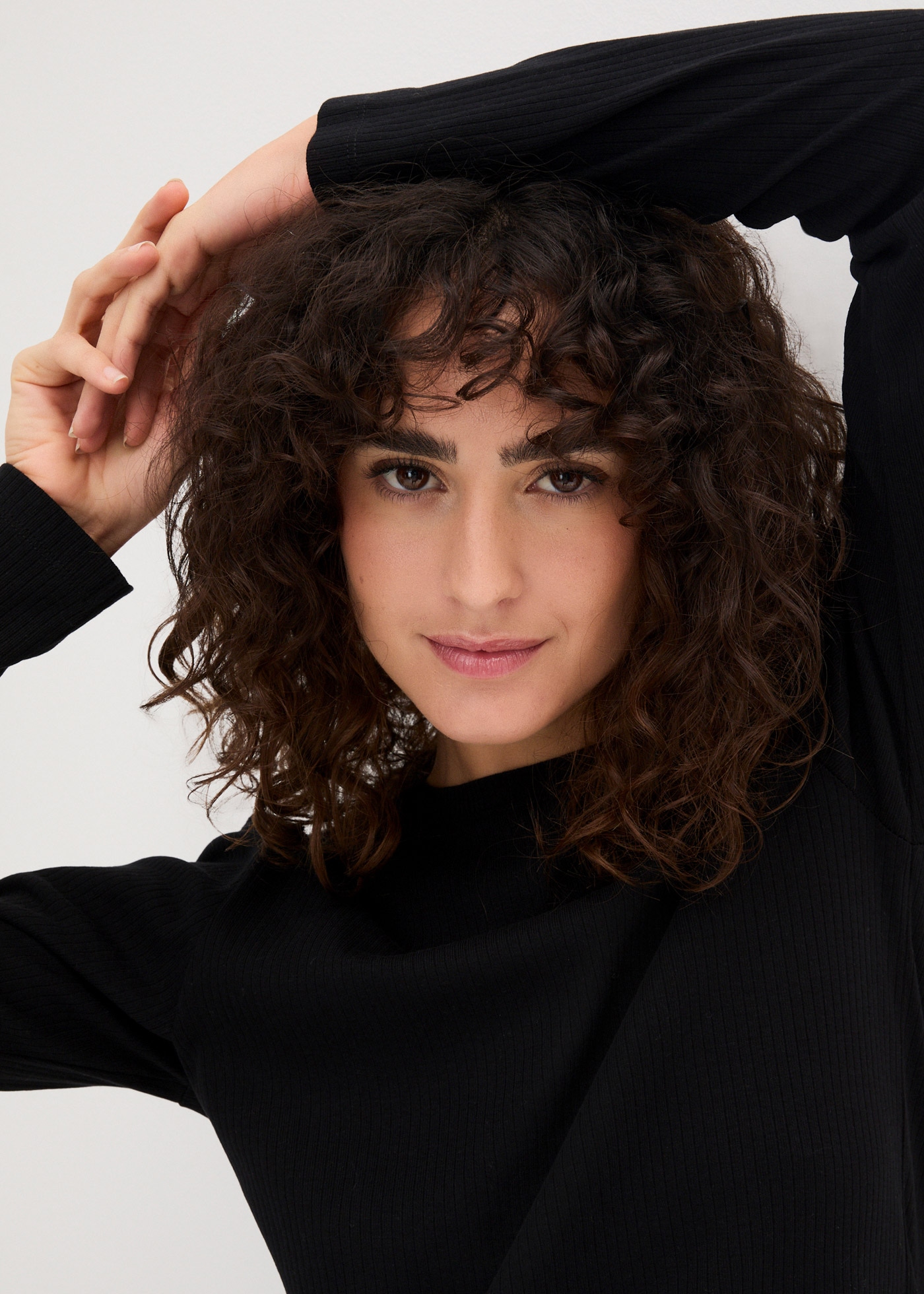 bonprix Langarmshirt »Geripptes Langarmshirt aus reiner Baumwolle« aus reiner Baumwolle