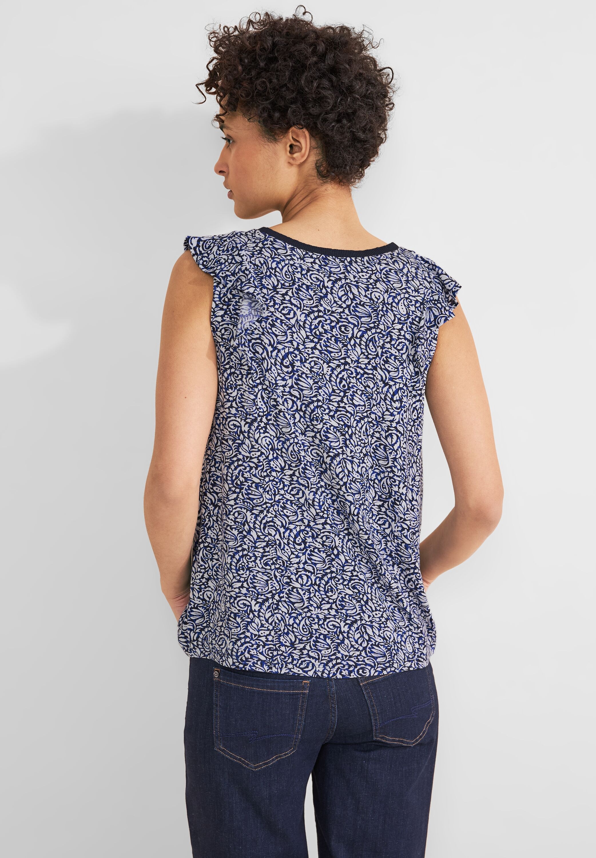 STREET ONE Tanktop, mit Rundhalsausschnitt