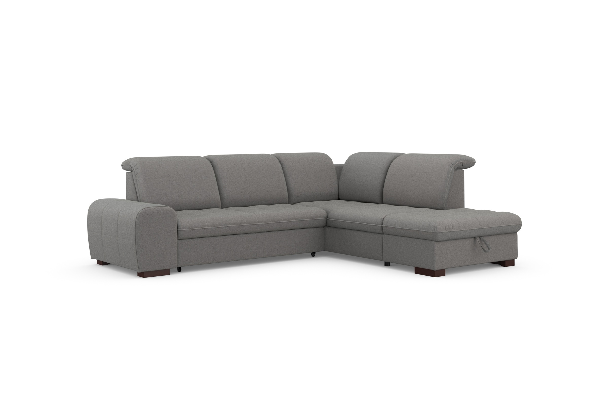 sit&more Ecksofa »Luxor L-Form«, wahlweise mit Bettfunktion, Stauraum und Kopfteilverstellung