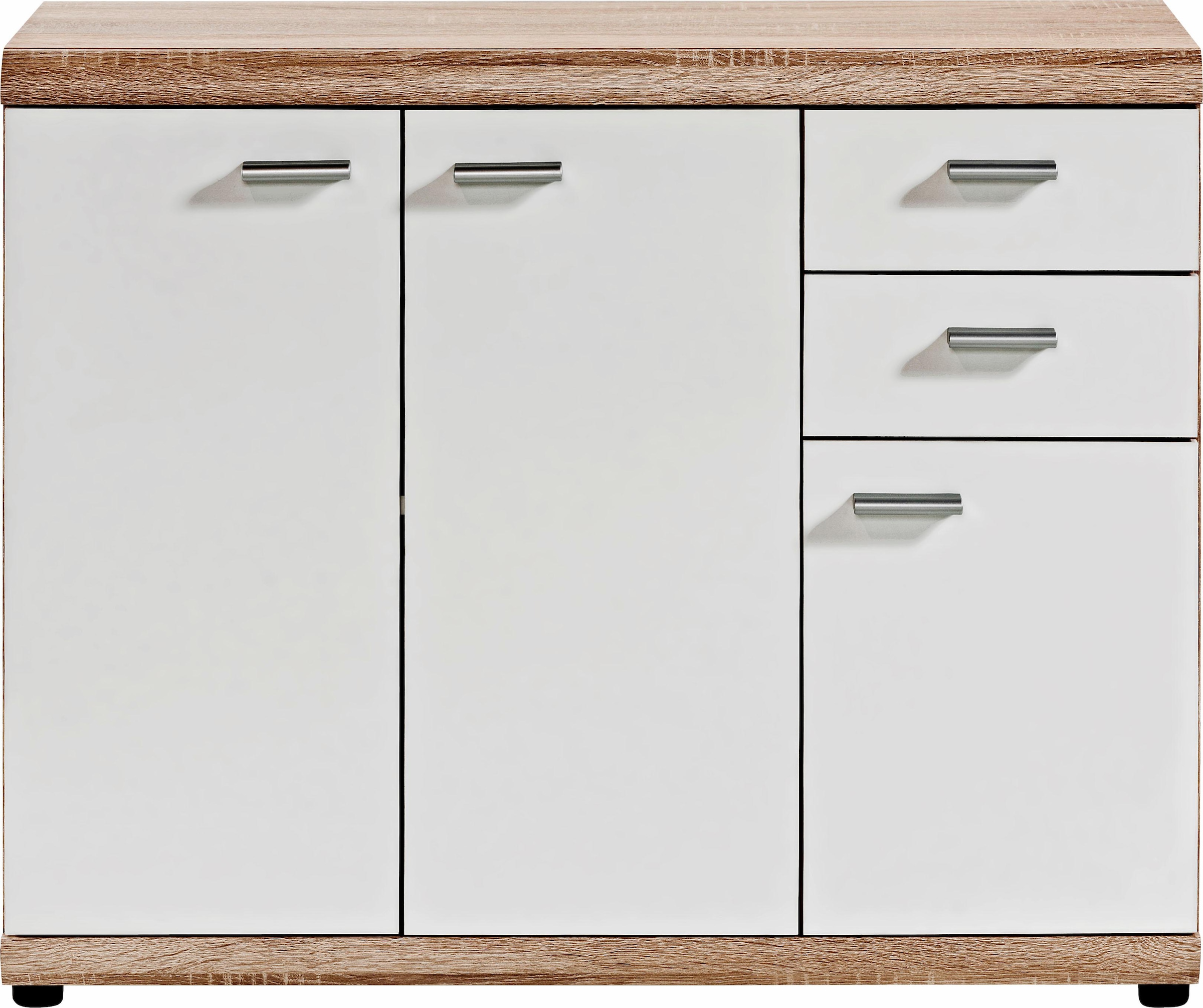 Procontour Sideboard "Sun", Breite 90 cm mit 3 Türen und 2 Schubkästen günstig online kaufen