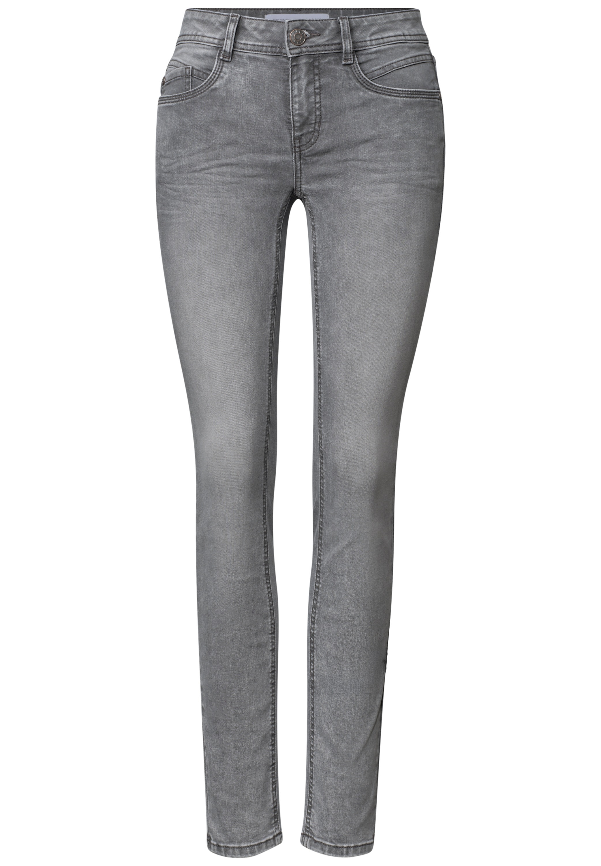 STREET ONE Slim-fit-Jeans Middle Waist