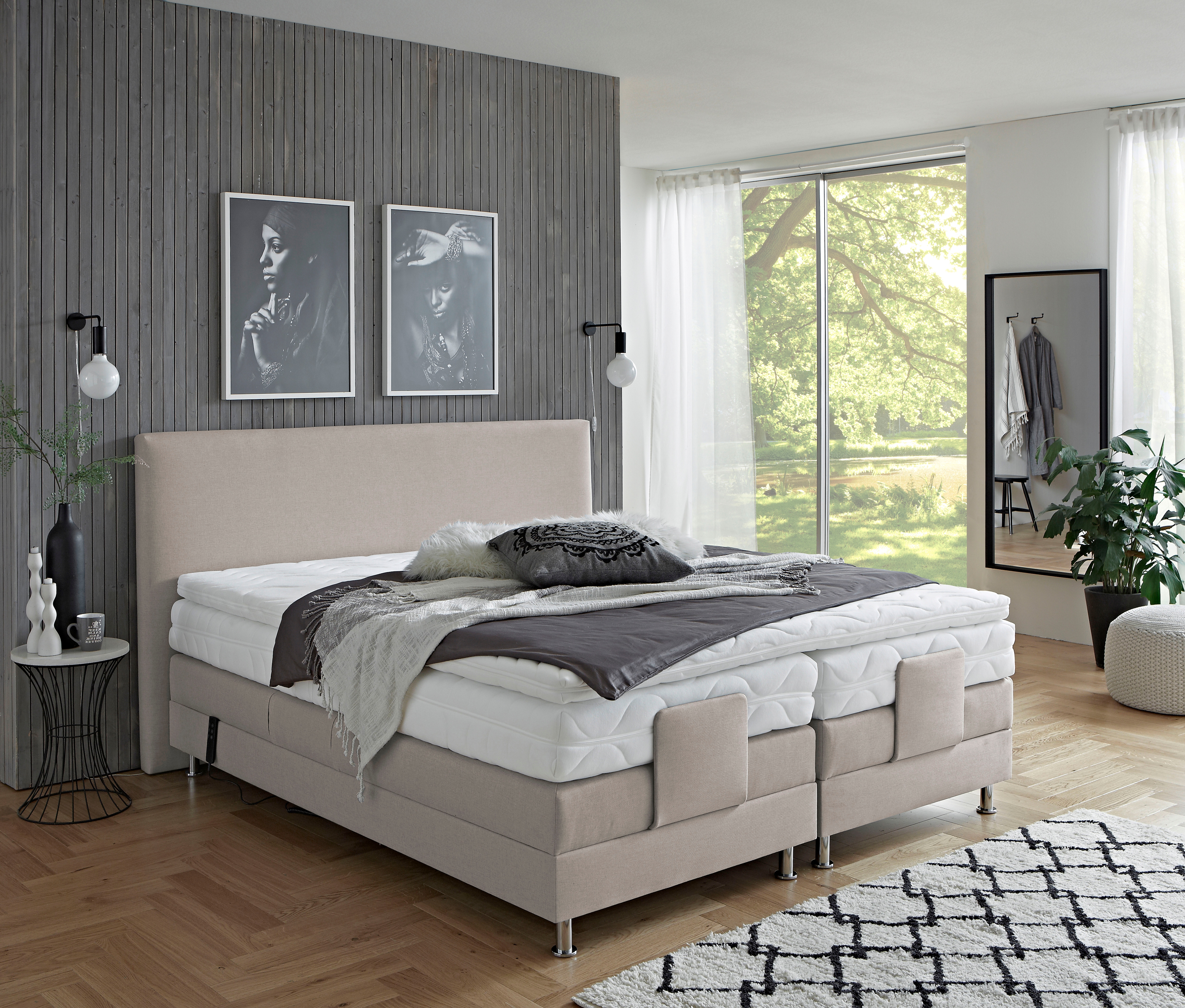 Westfalia Schlafkomfort "Lissabon wahlweise in den Breiten 160x200cm, 180x200cm & 200x200cm"
