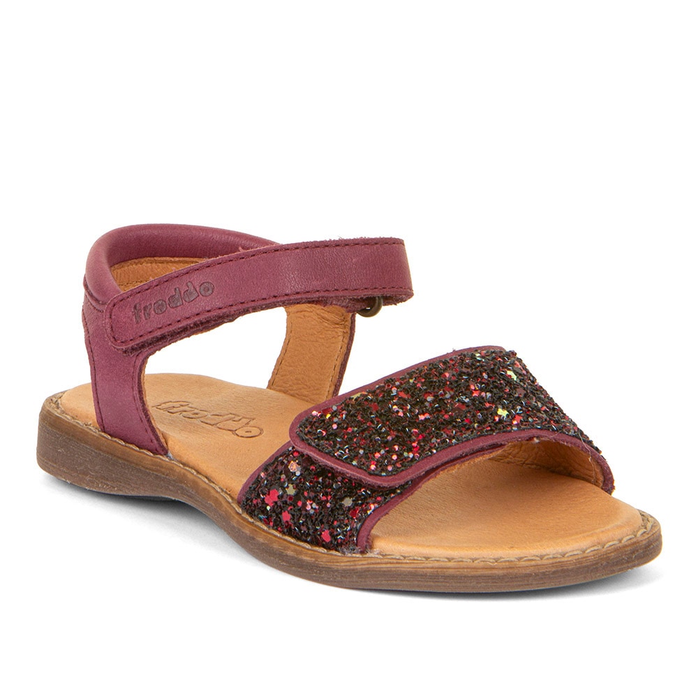 froddo Sandale "Lore Sparkle" Sommerschuh, Klettschuh, Sandalette, mit zwei Klettverschlüsse