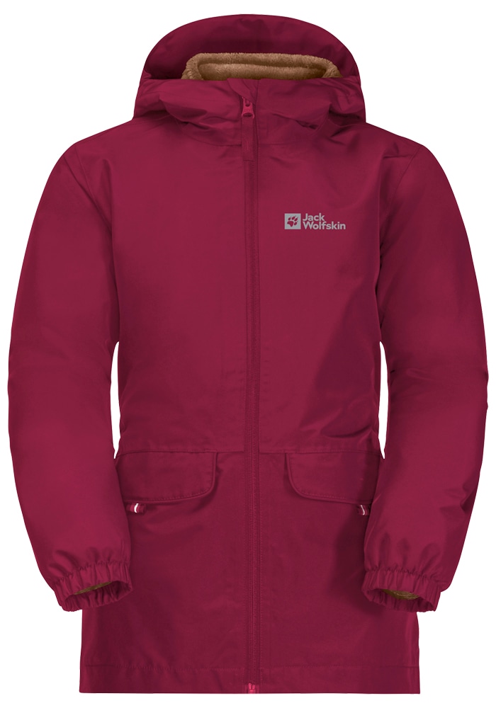 Jack Wolfskin 3-in-1-Funktionsjacke »VELVY 3IN1 JACKET G«, (2 teilig), mit  Kapuze auf Rechnung | BAUR