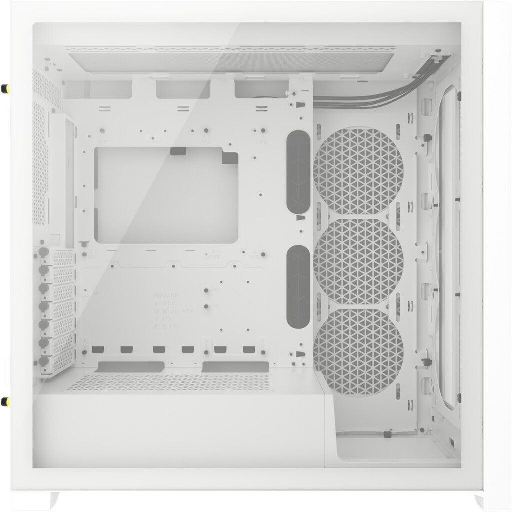 Corsair PC-Gehäuse »5000D AIRFLOW CORE Tempered Glass Mid-Tower, White«