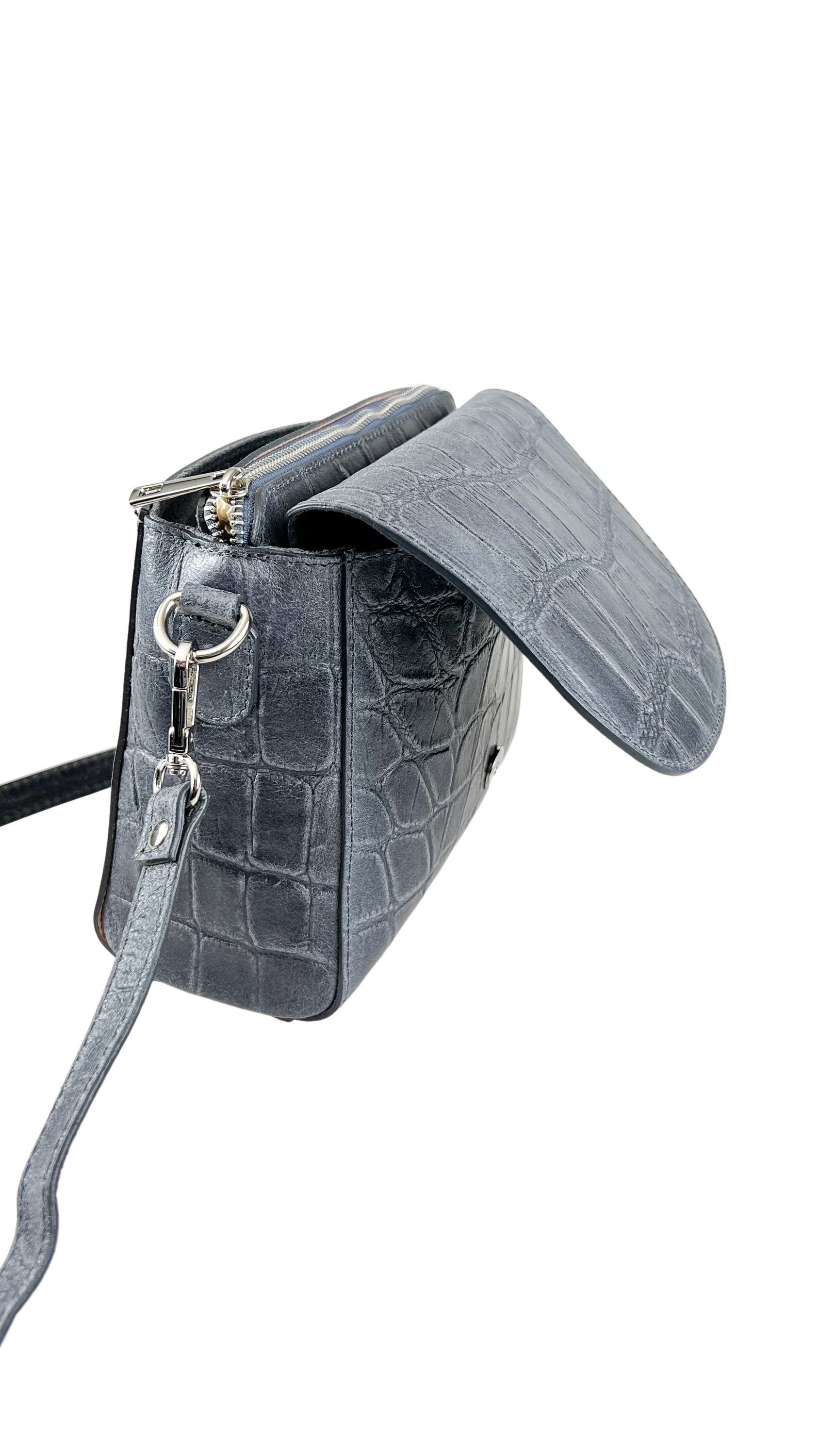 COLLEZIONE ALESSANDRO Umhängetasche »Amsterdam« aus echtem Leder